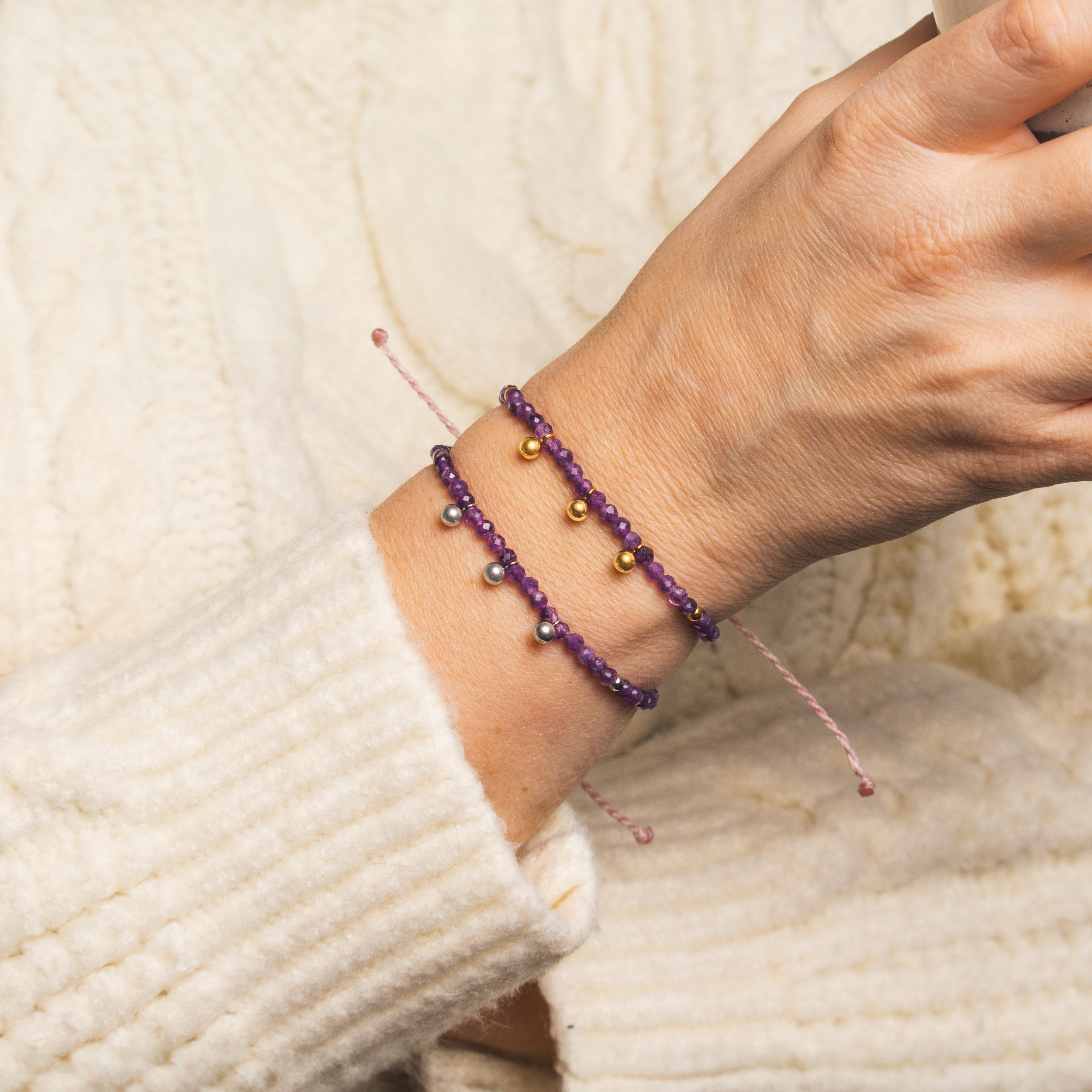 Amethyst Energy Bracelet