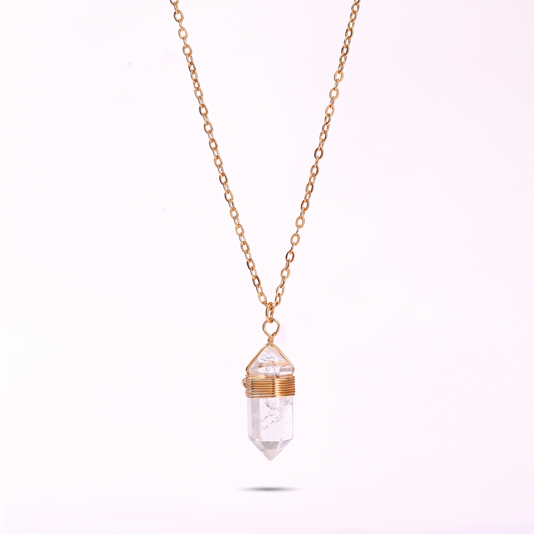 Clear Quartz Healing Necklace