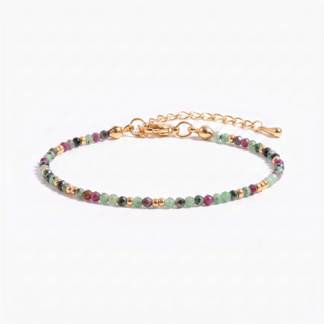 Tourmaline Beaded Bracelet