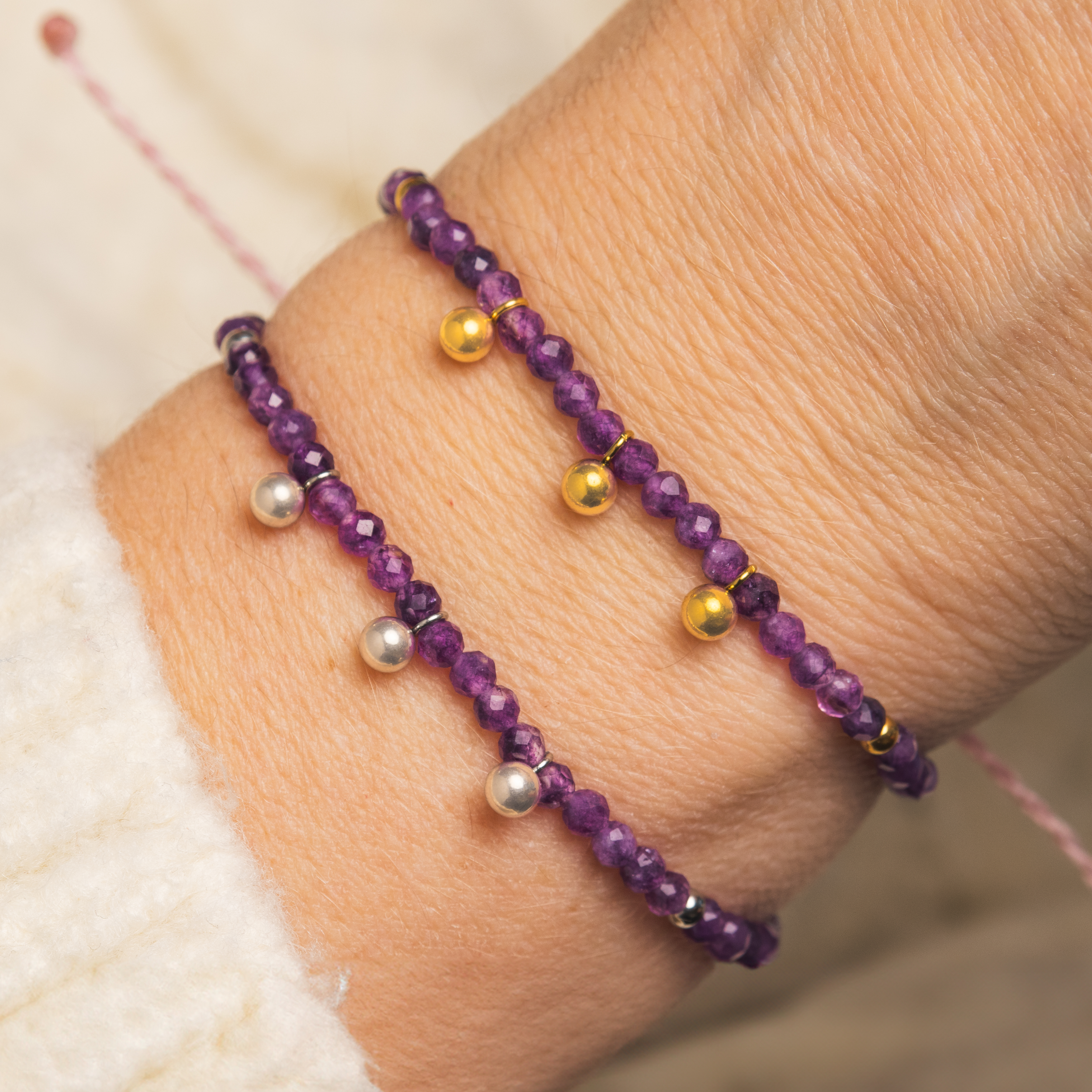 Amethyst Energy Bracelet