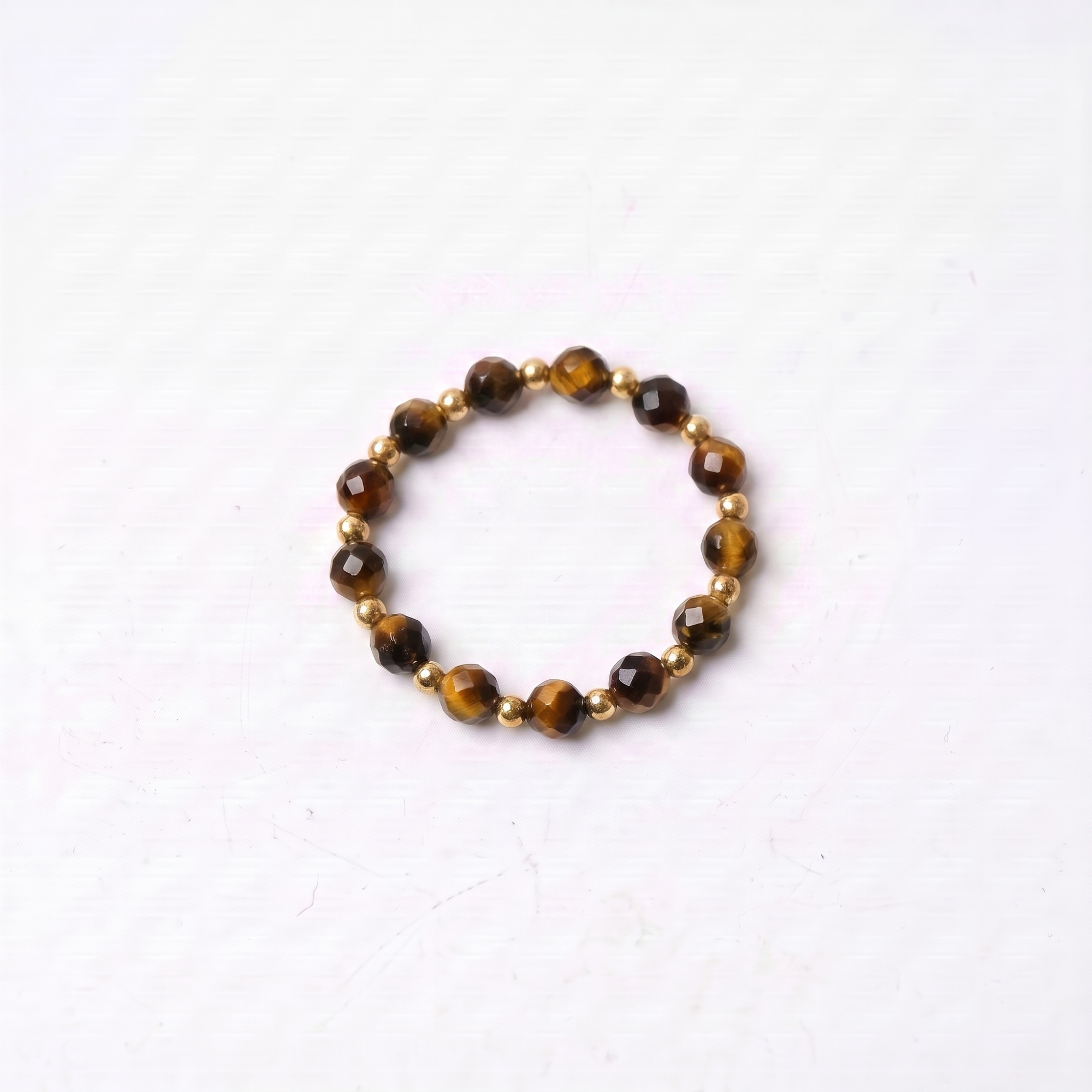 Tiger Eye Aura Ring