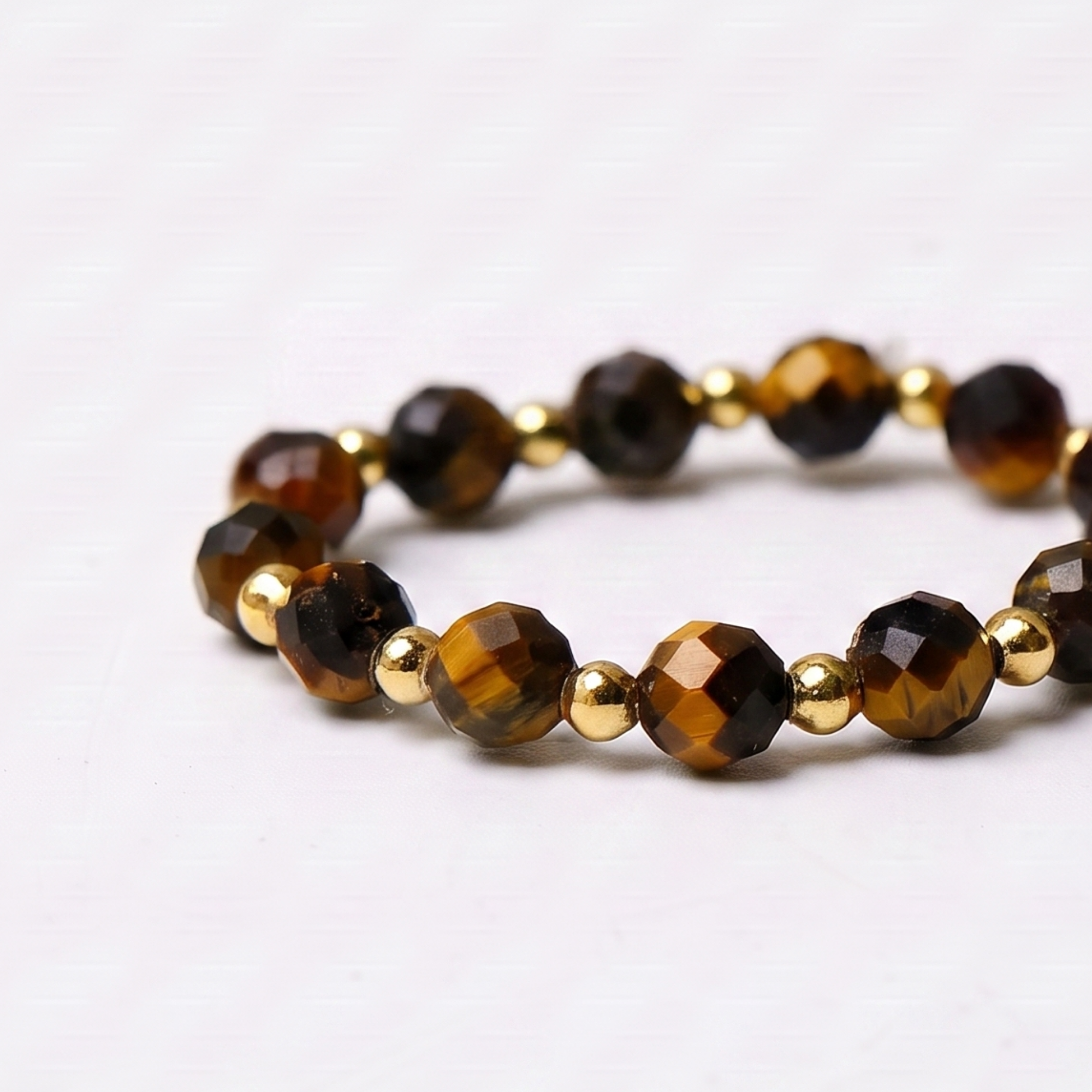 Tiger Eye Aura Ring