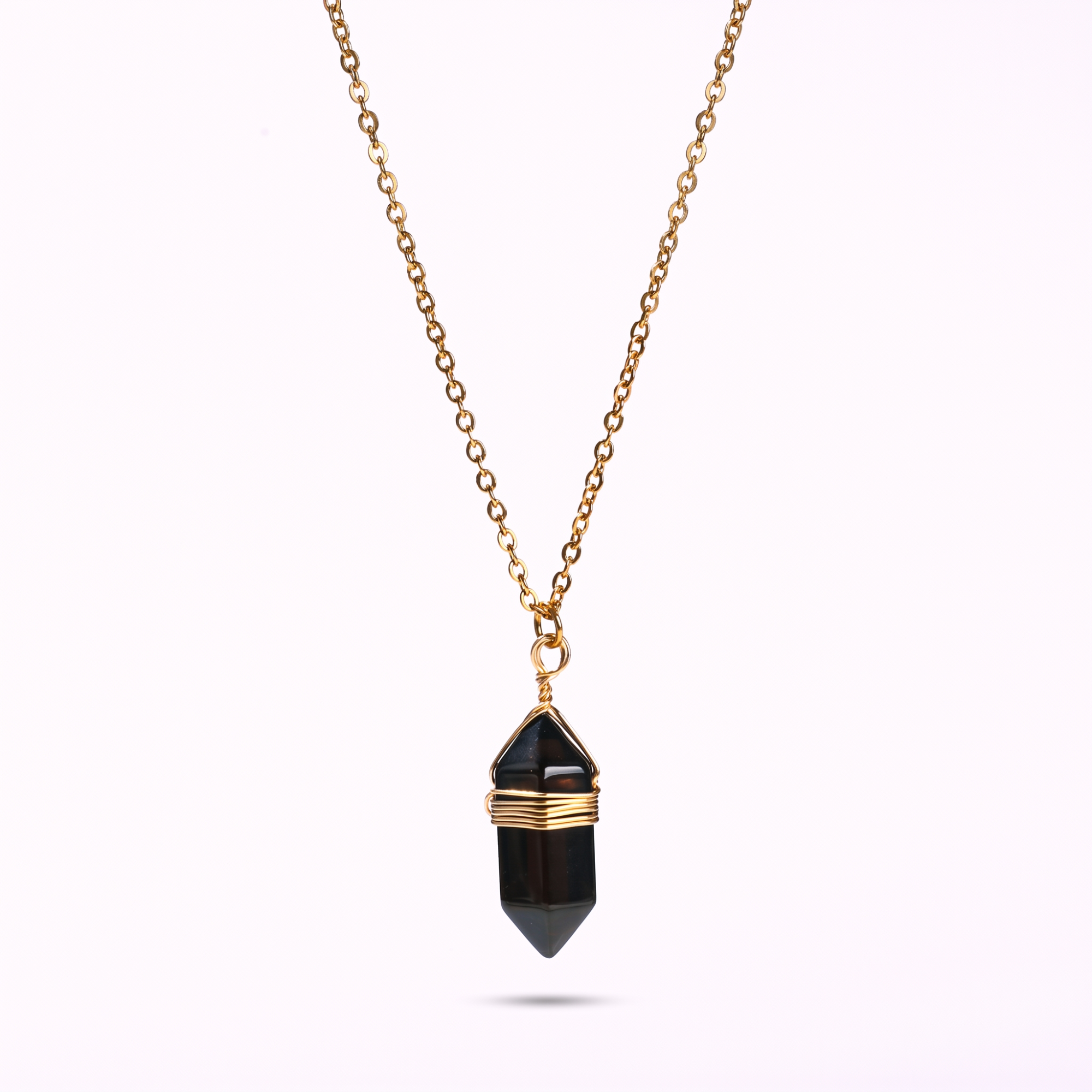 Black Tourmaline Healing Necklace