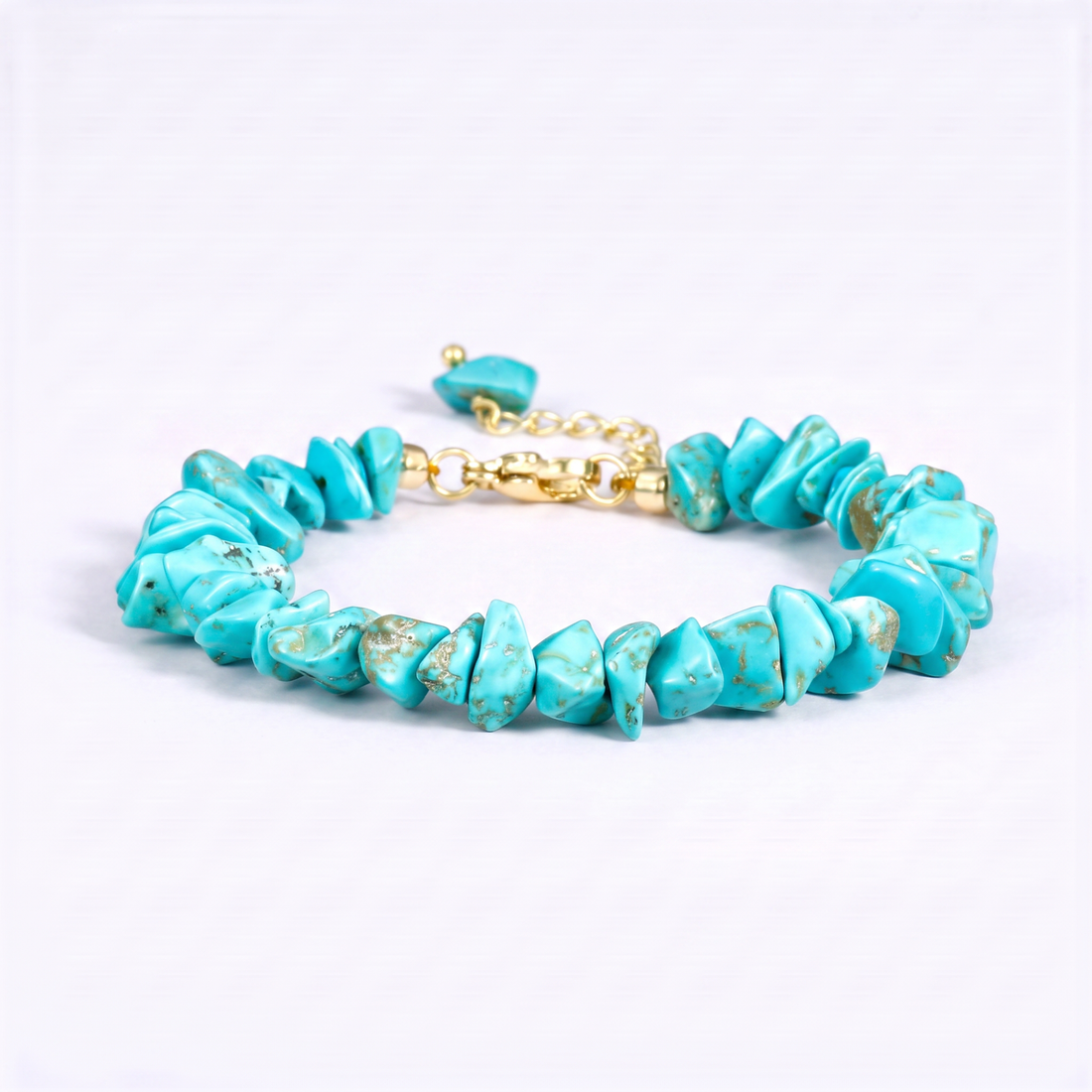 Turquoise Chip Bracelet