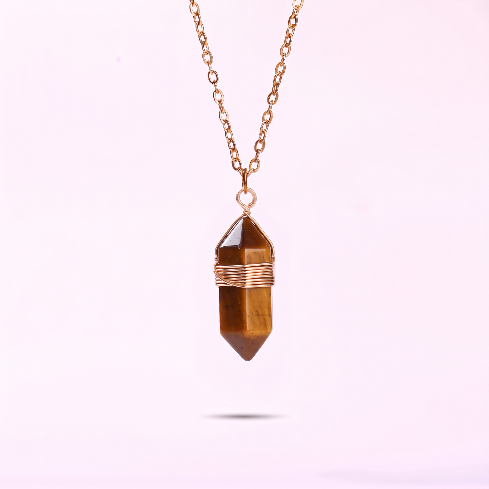Tiger Eye Healing Necklace
