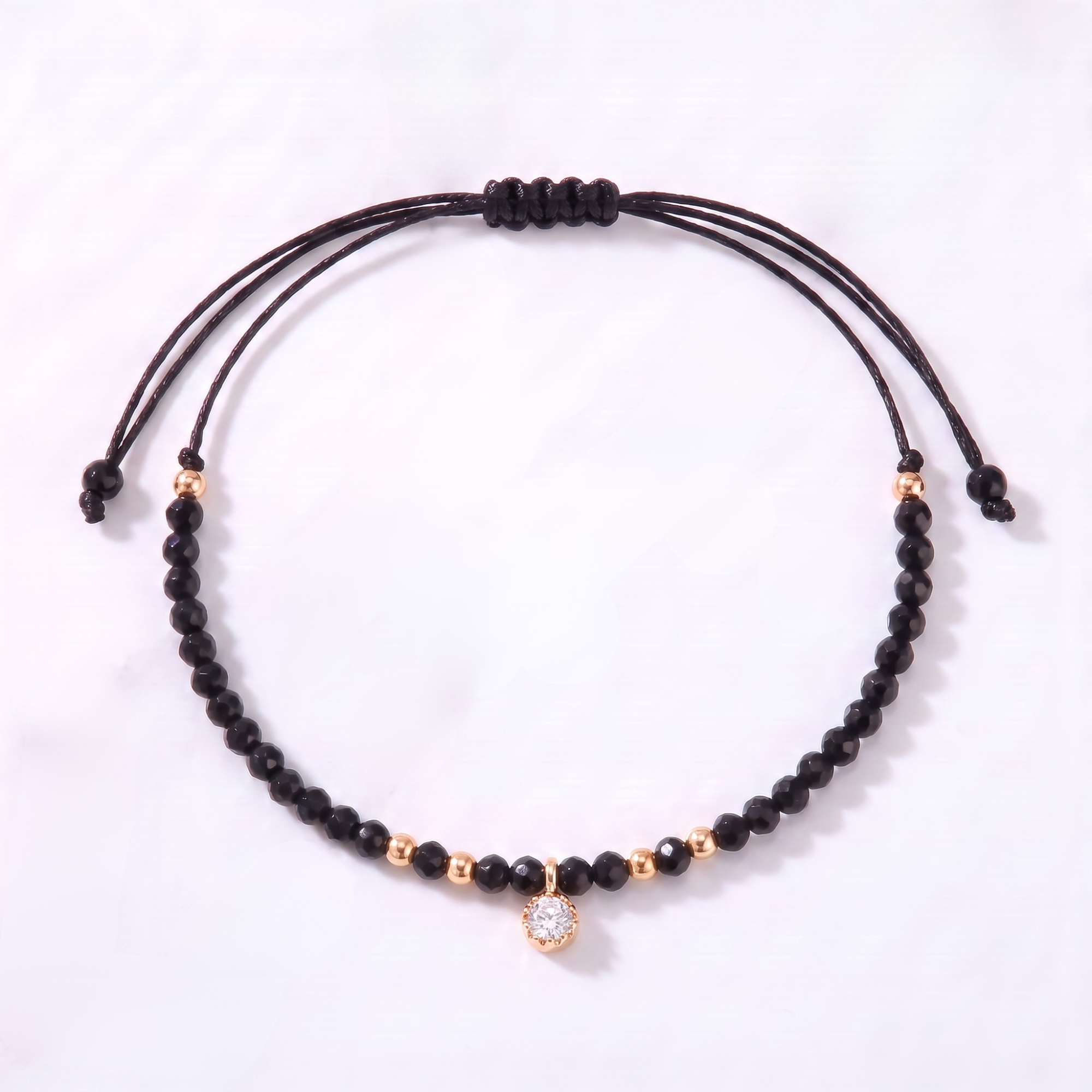 Black Tourmaline Spark Bracelet