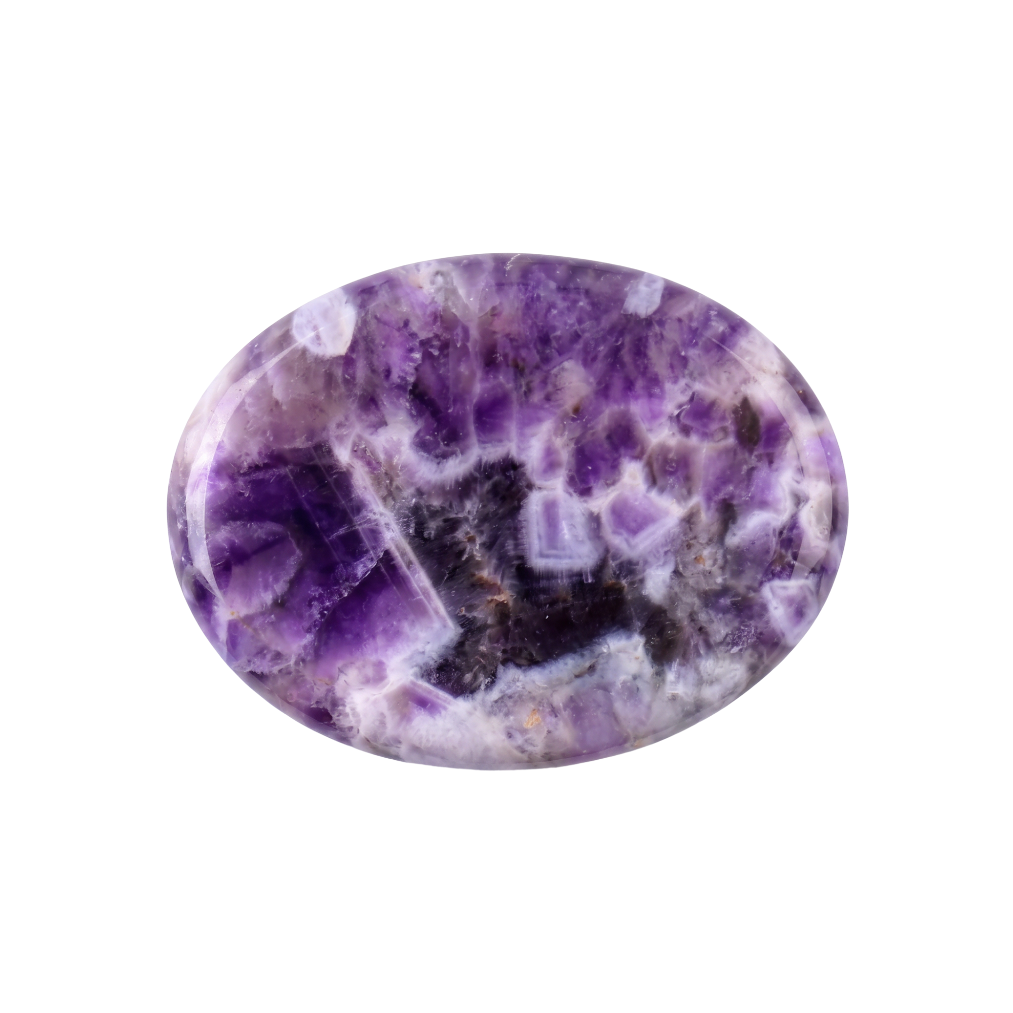 Amethyst Worry Stone
