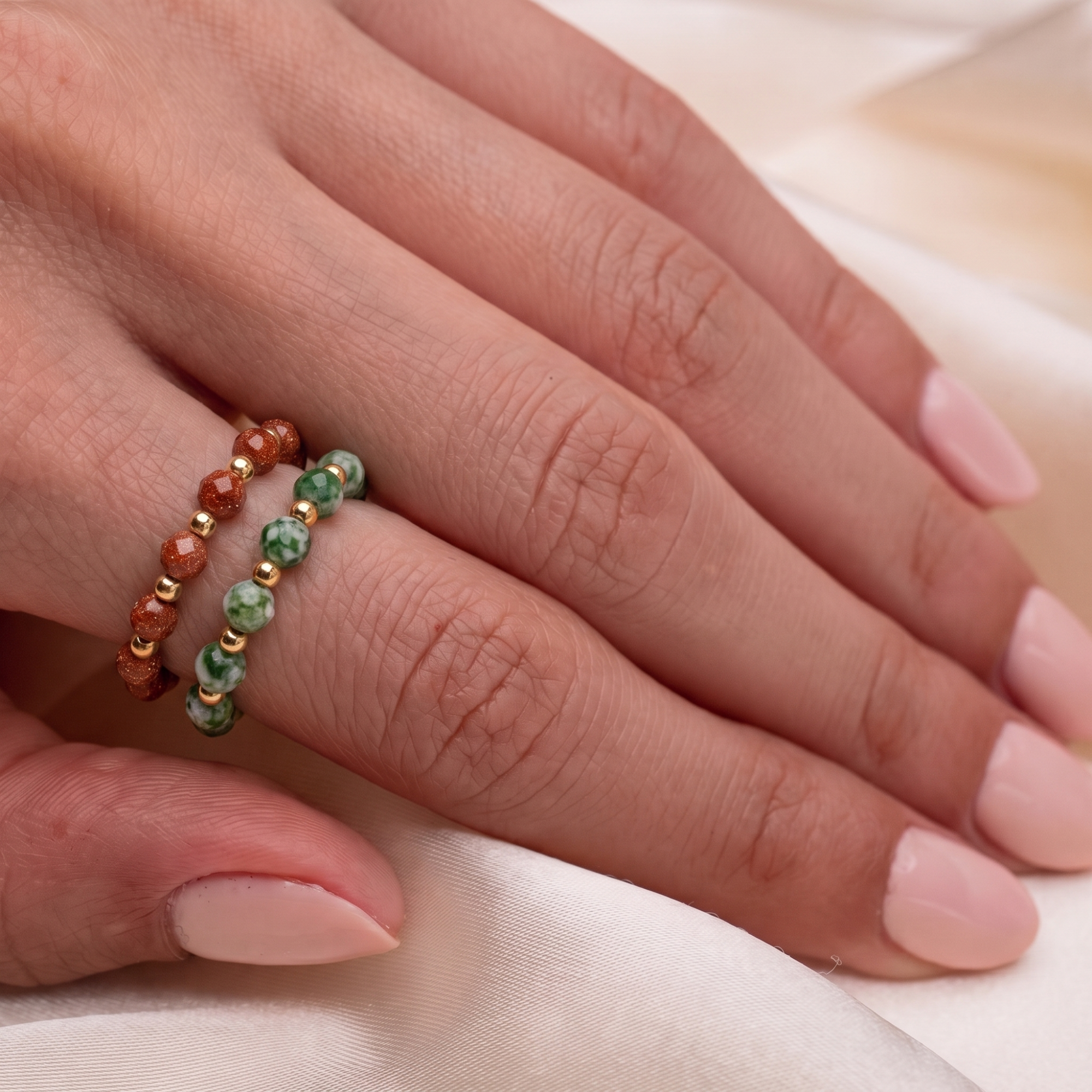 Greenstone Aura Ring