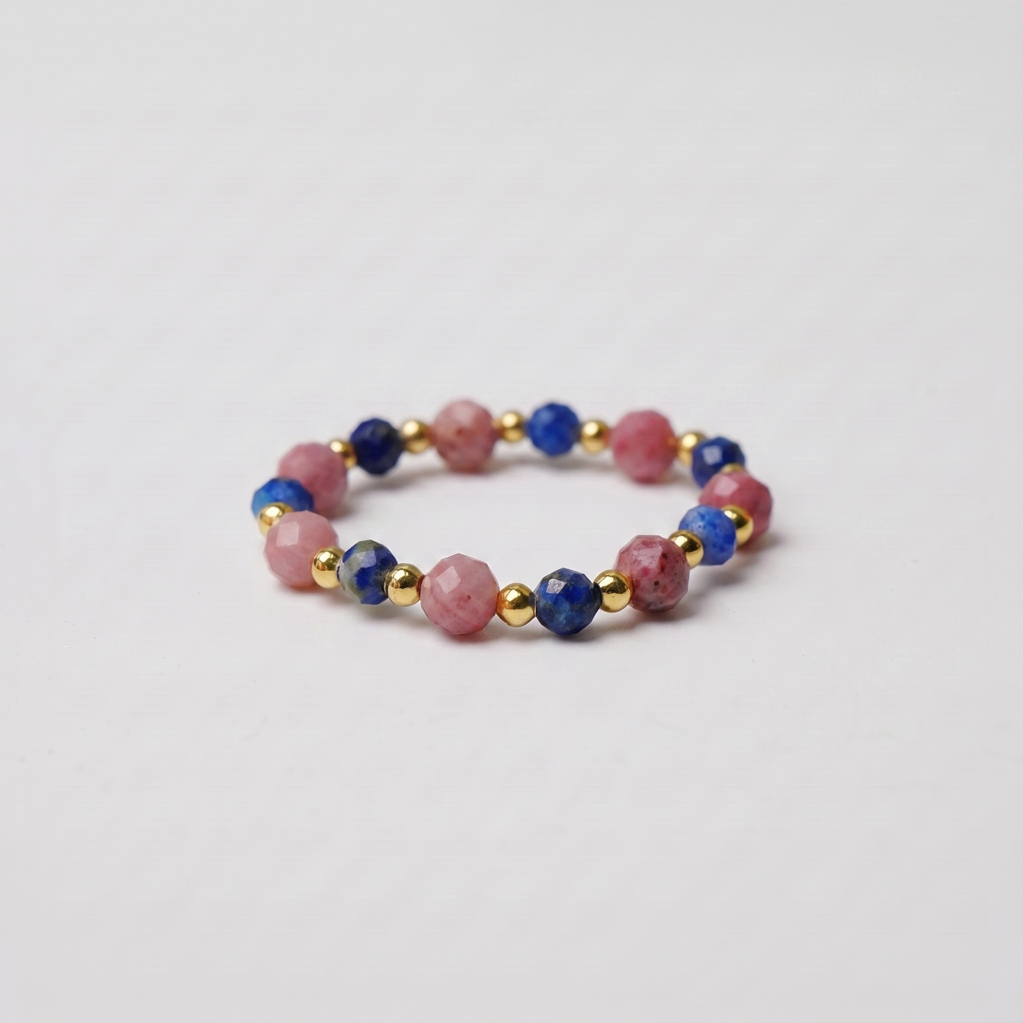 Lapis & Tourmaline Aura Ring