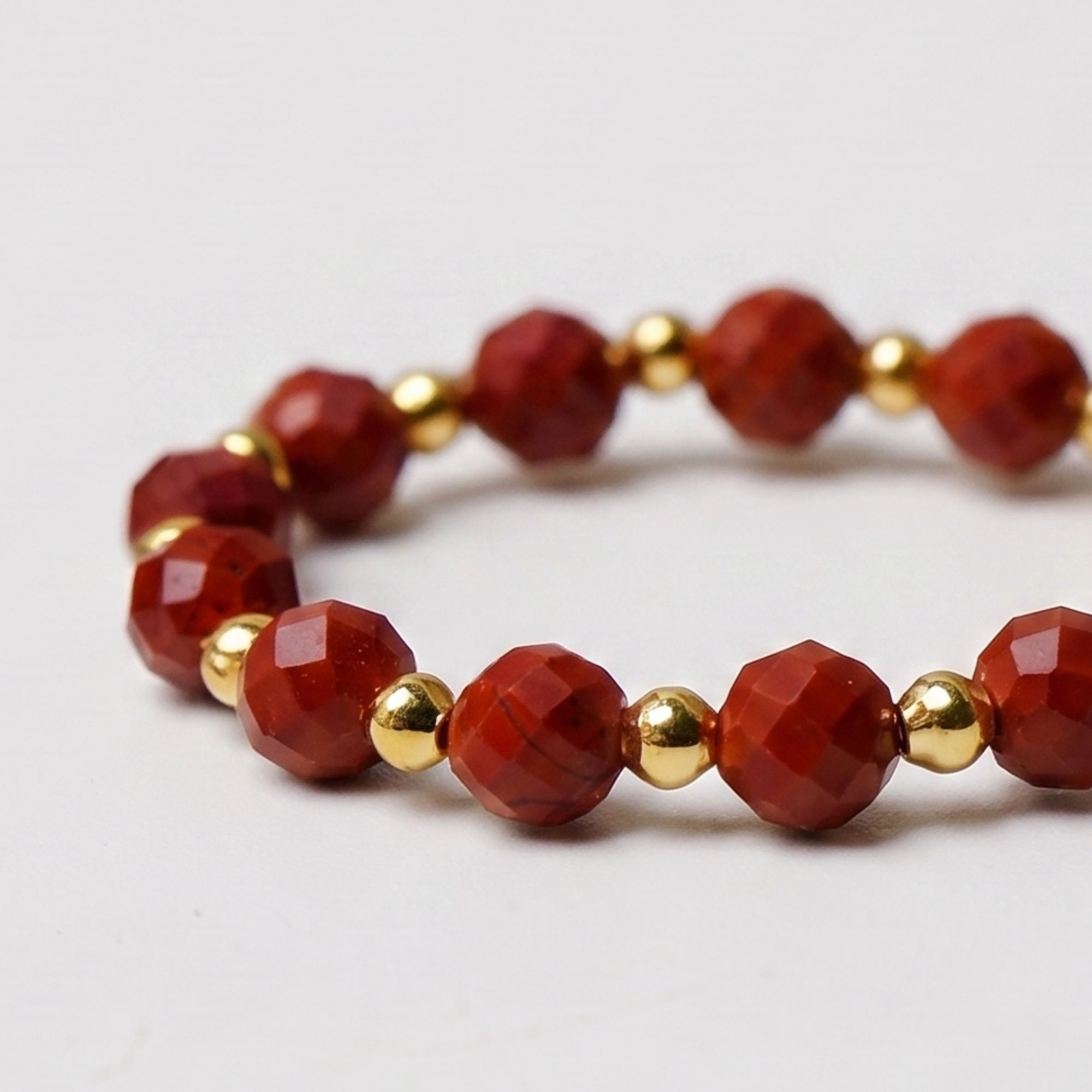 Red Stone Aura Ring