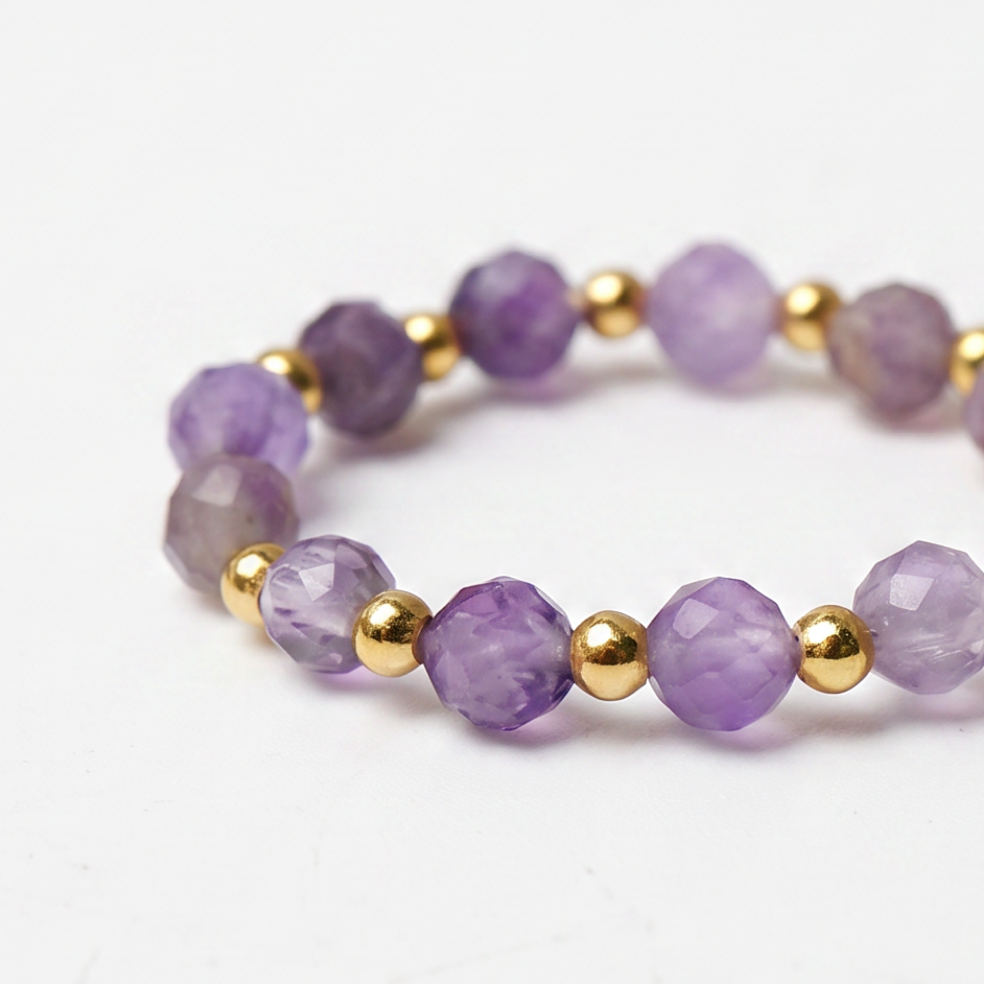Amethyst Aura Ring