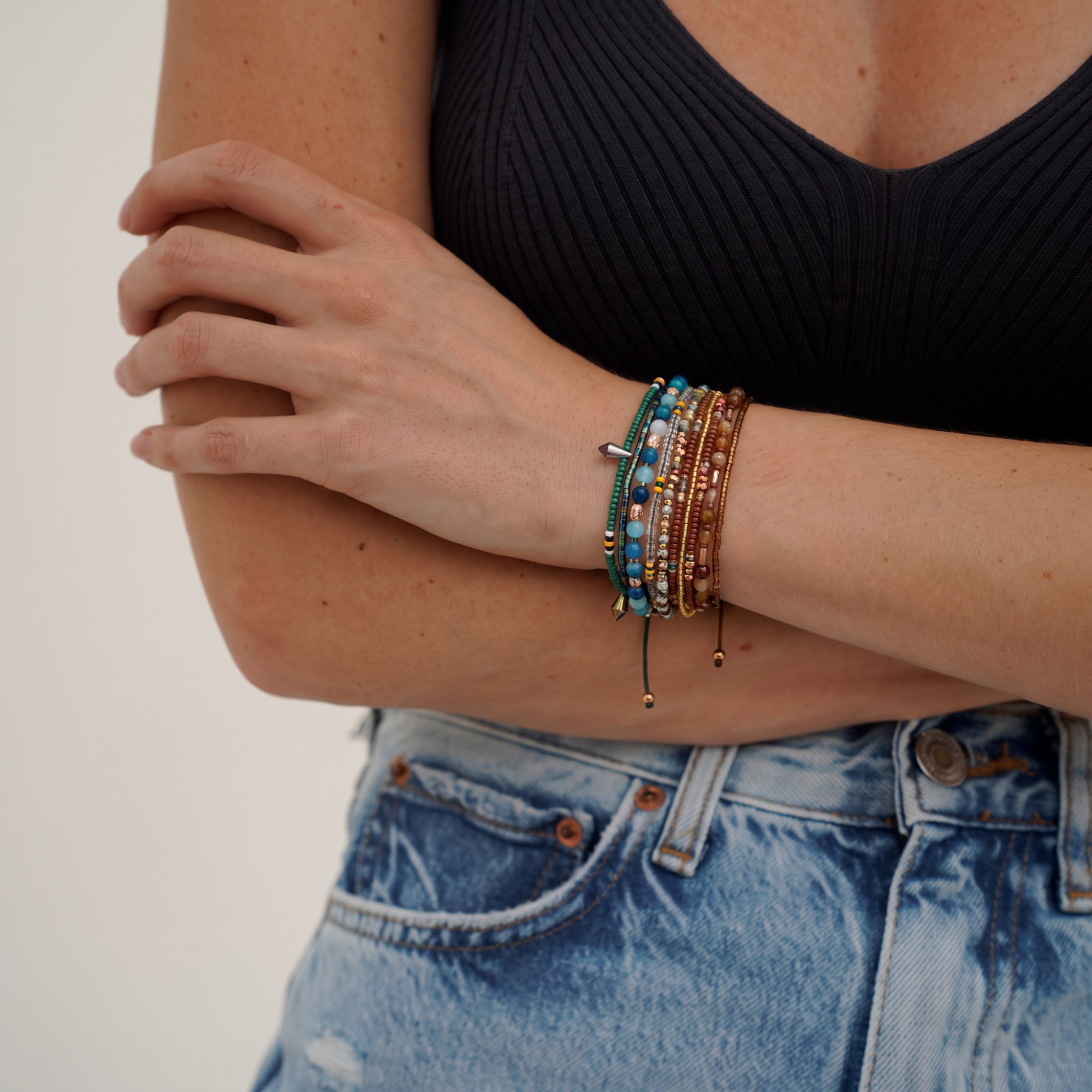 Boho Beads Pack Blue