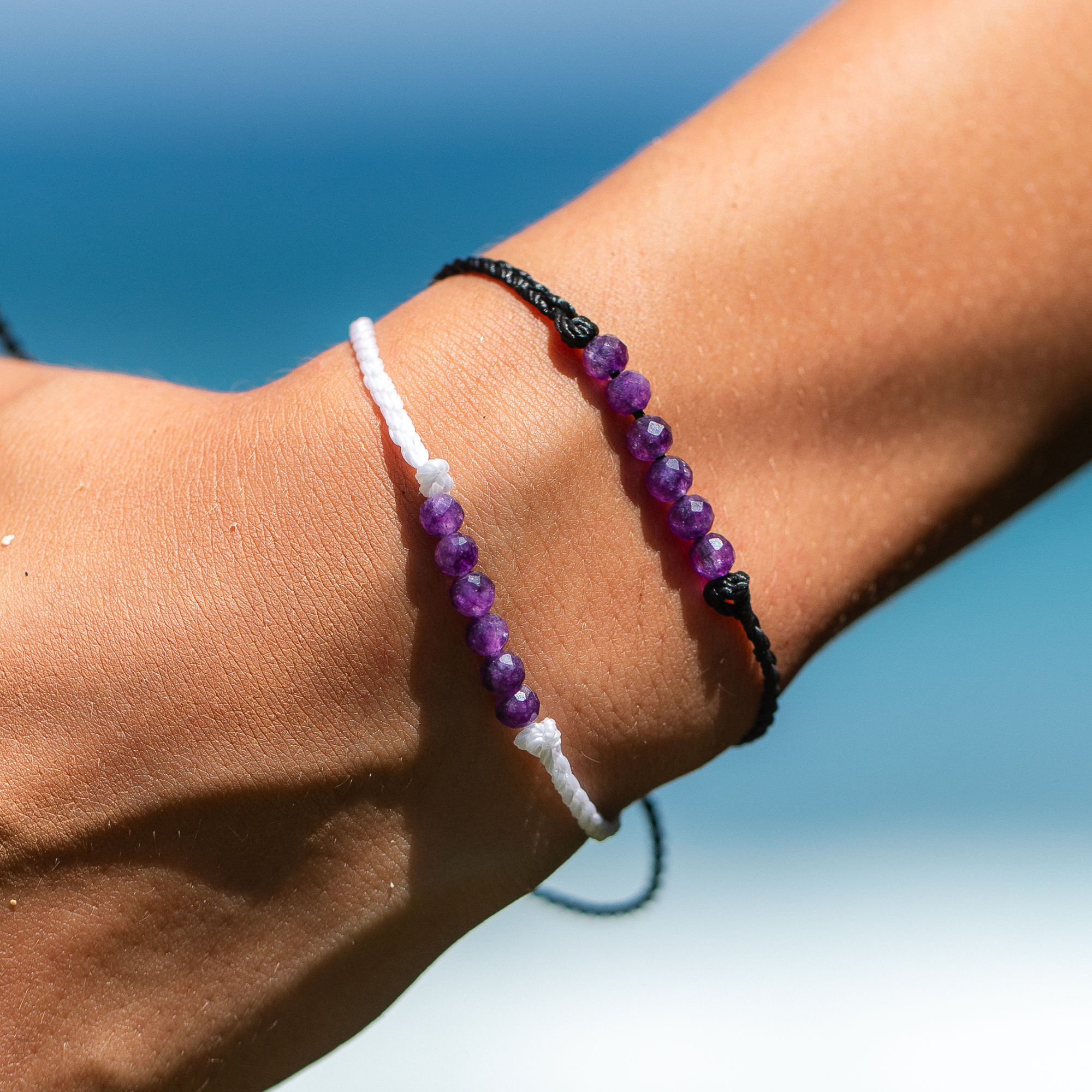 Amethyst Aura Bracelet