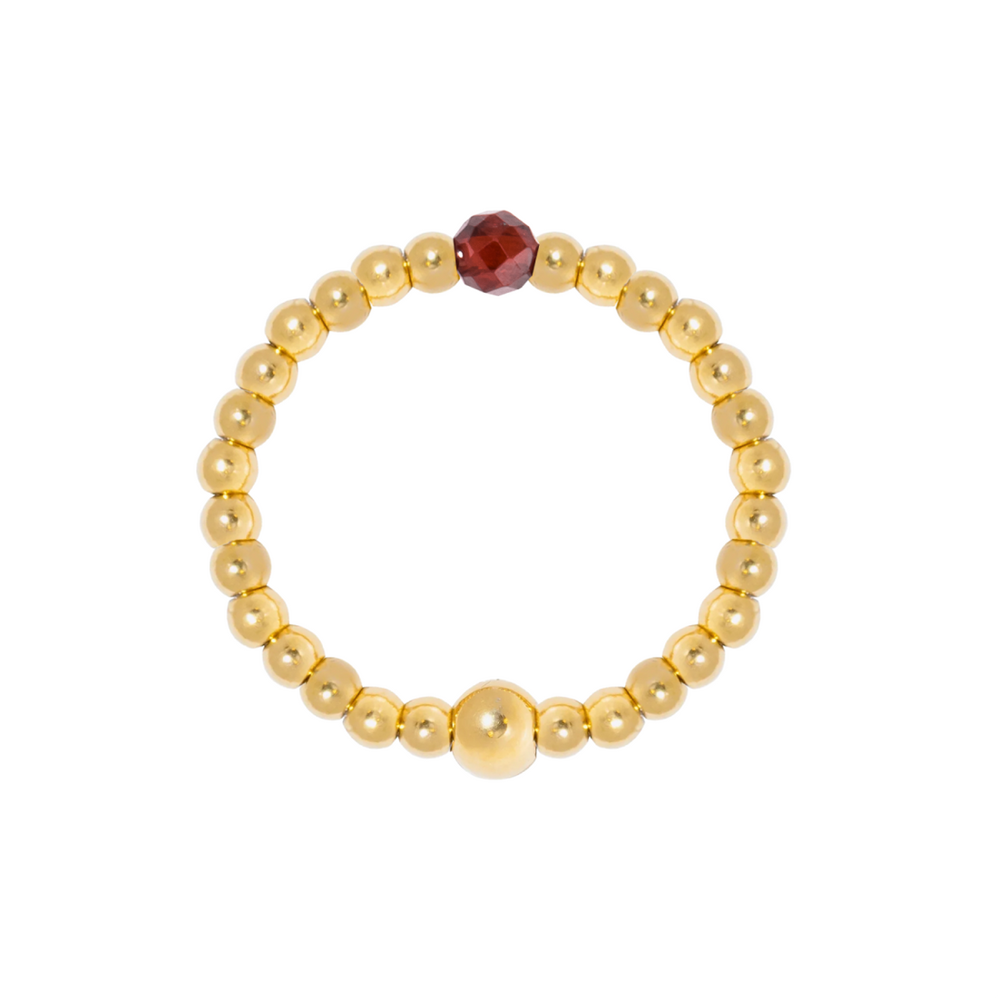 Birthstone Ring Gold