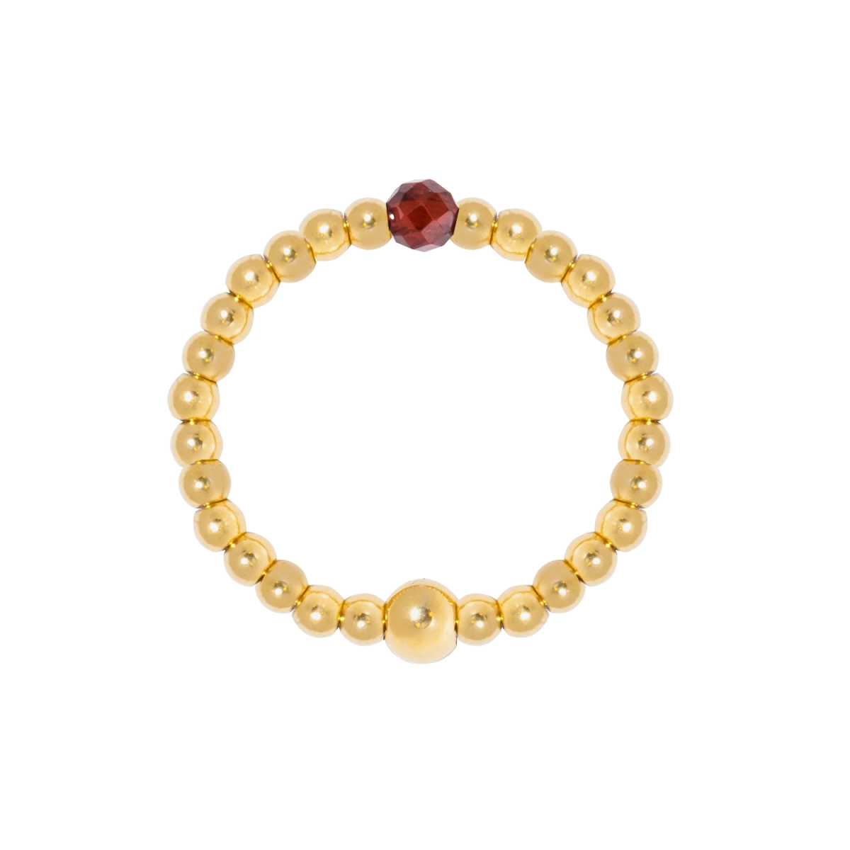 Birthstone Ring Gold