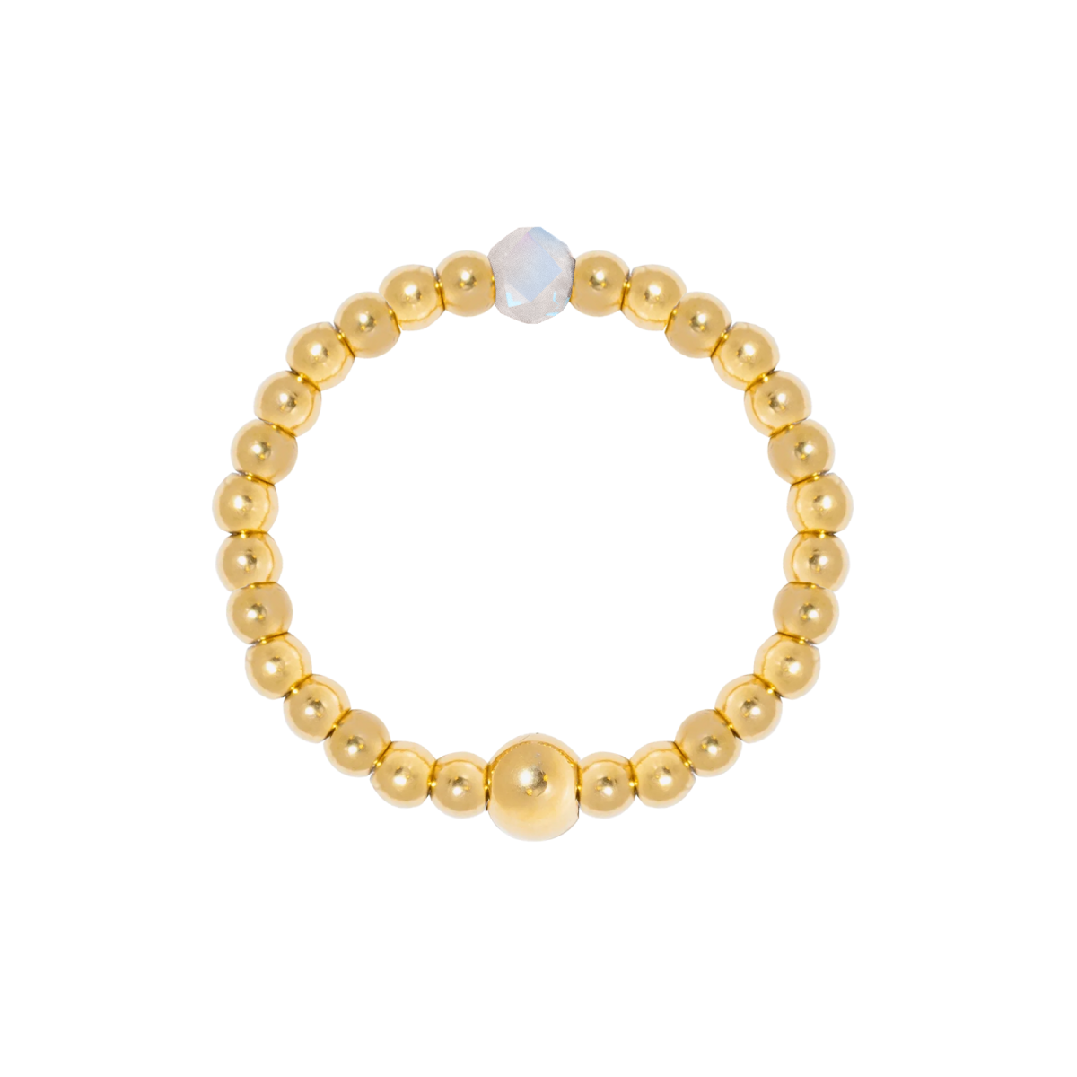 Birthstone Ring Gold