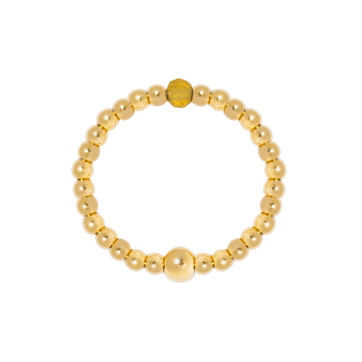 Birthstone Ring Gold