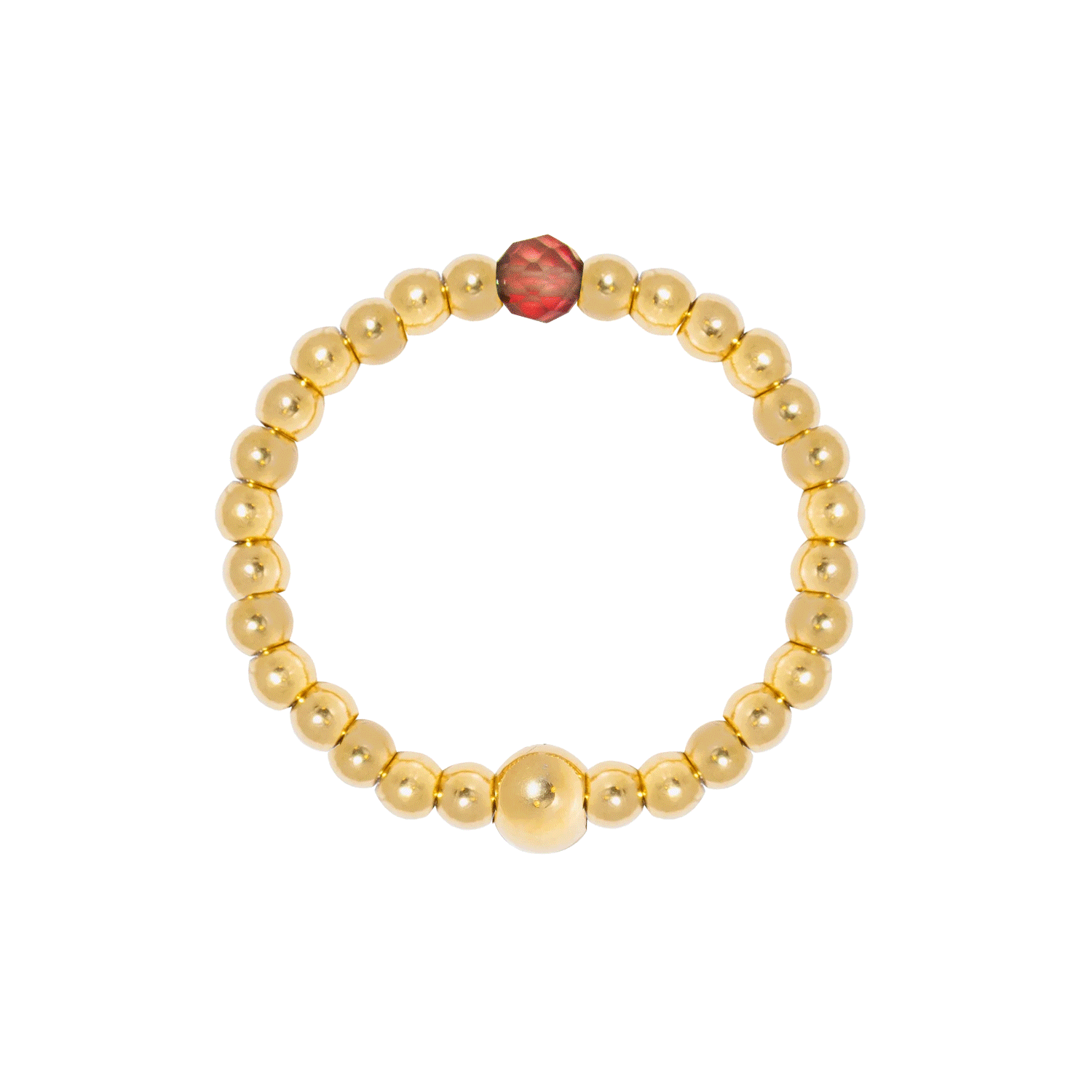Birthstone Ring Gold