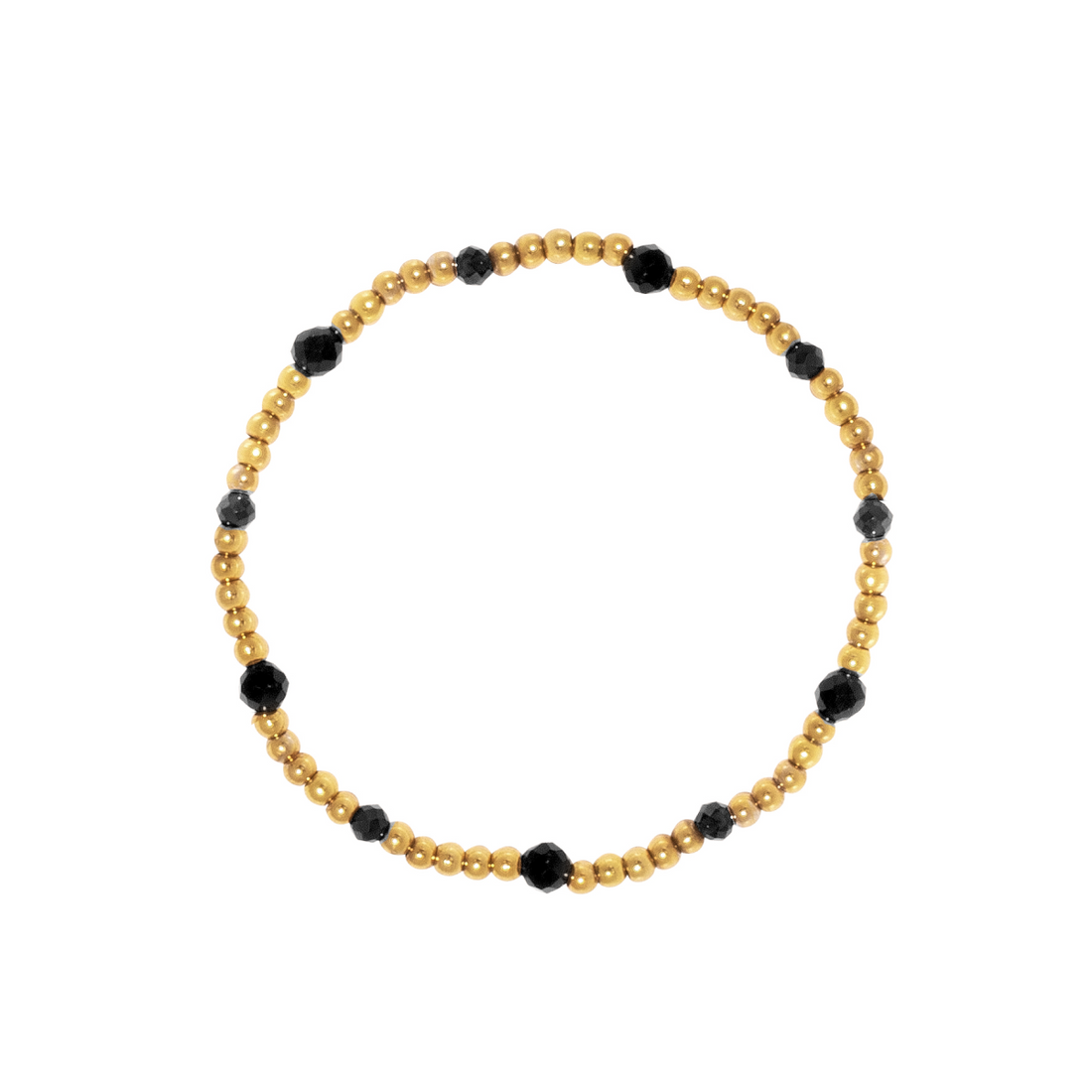 Black Tourmaline Stretch Bracelet