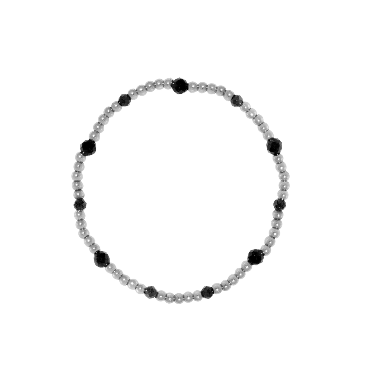 Black Tourmaline Stretch Bracelet