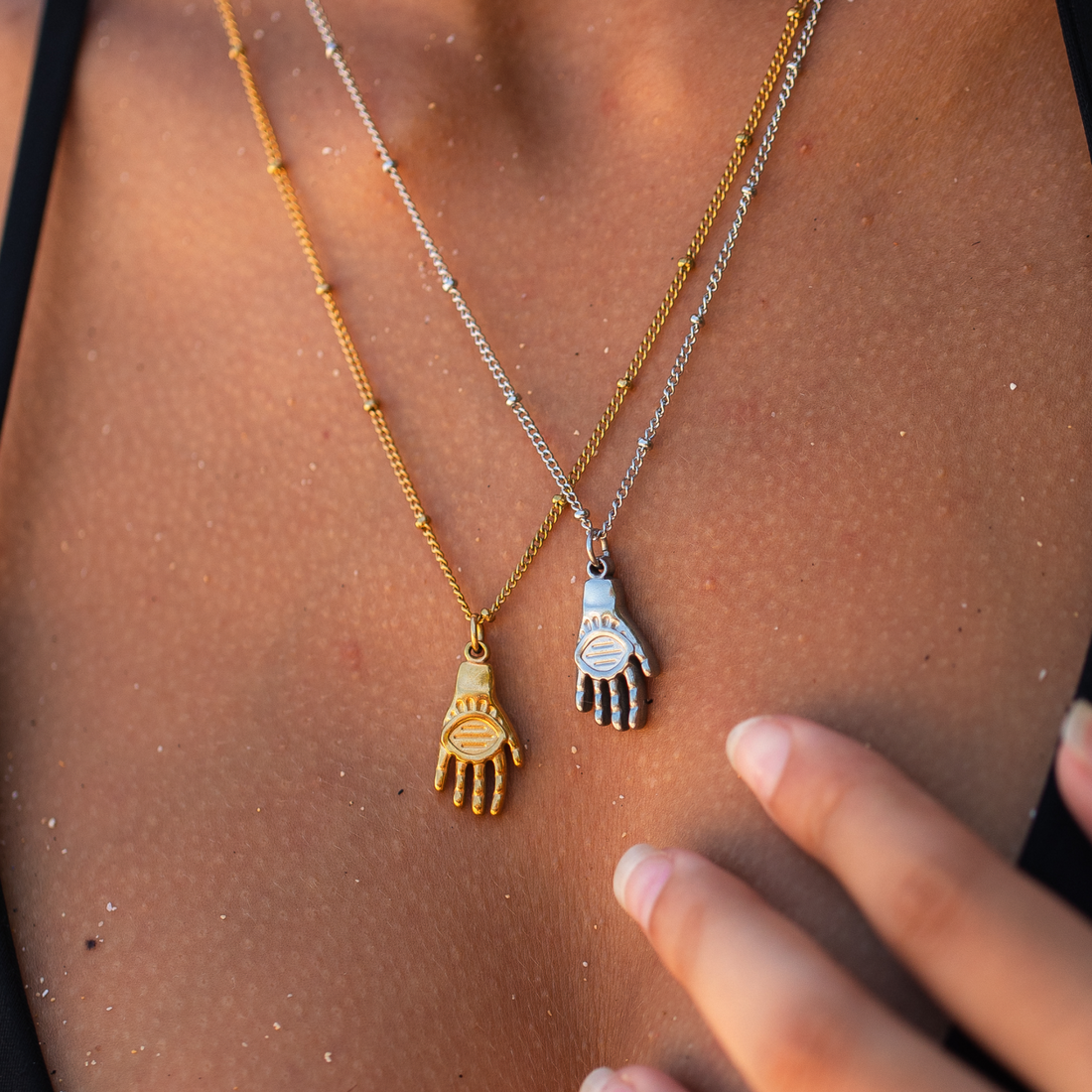 Hamsa Hand Necklace