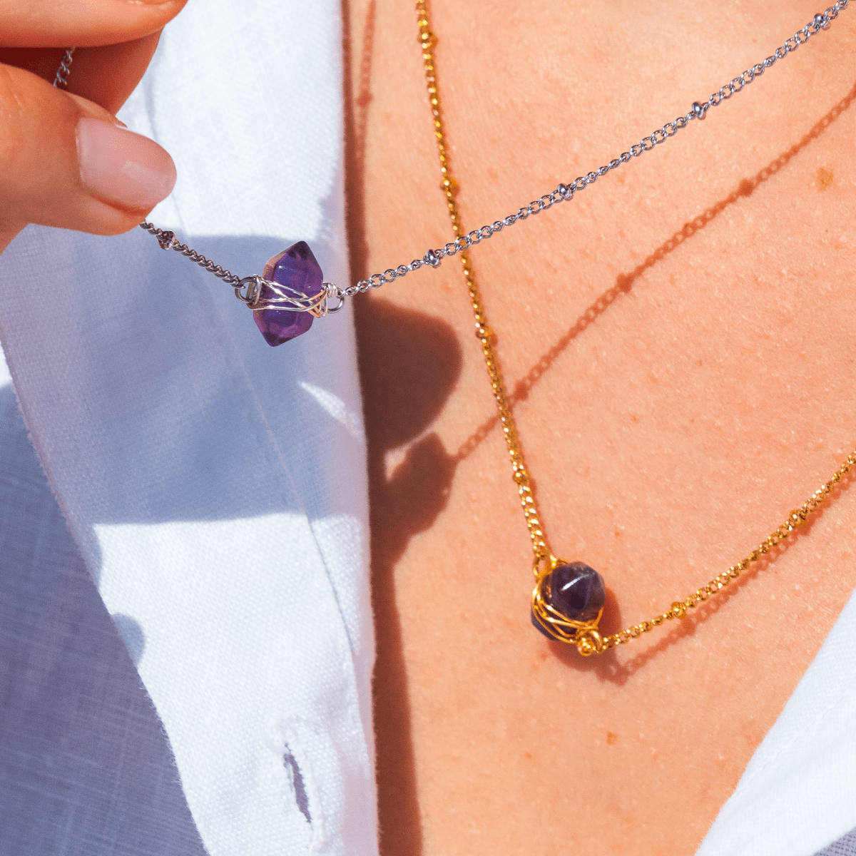 Amethyst Healing Necklace