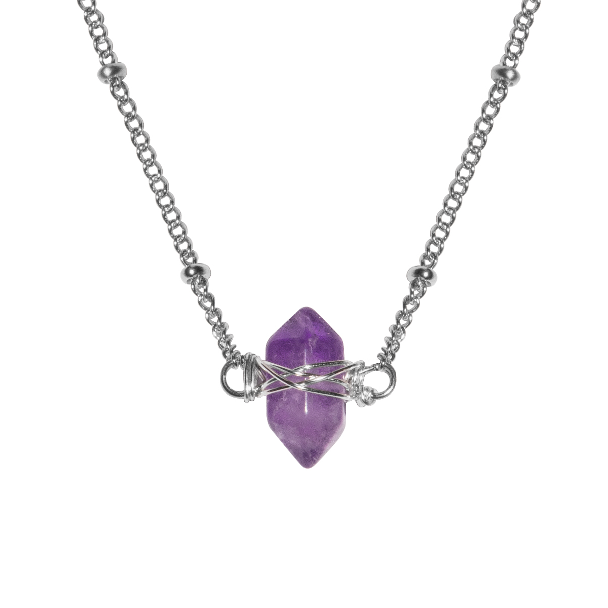 Amethyst Healing Necklace
