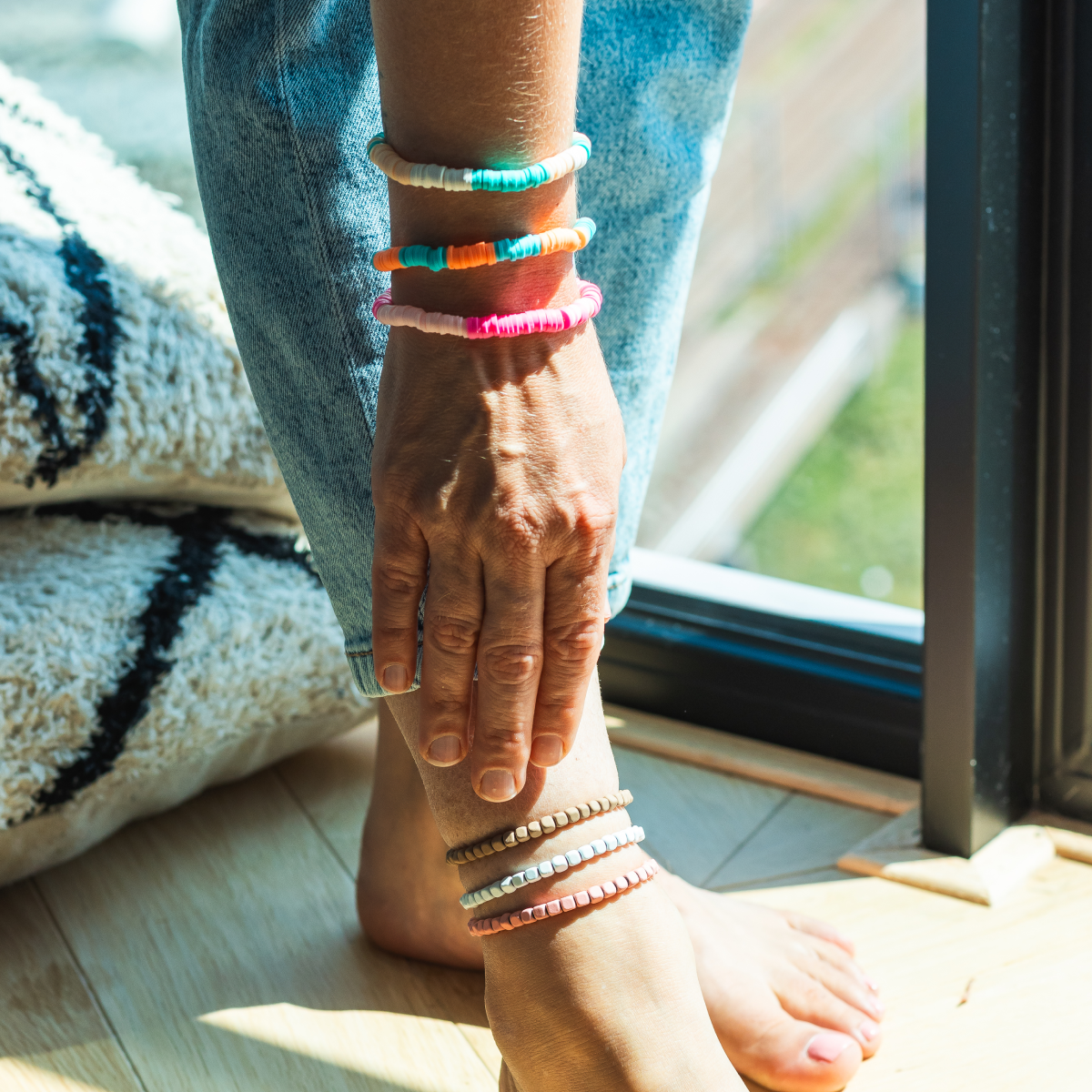 Heishi Stretch Bracelet