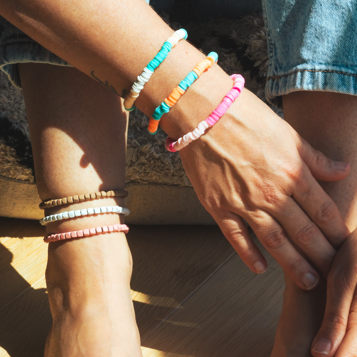 Heishi Stretch Bracelet