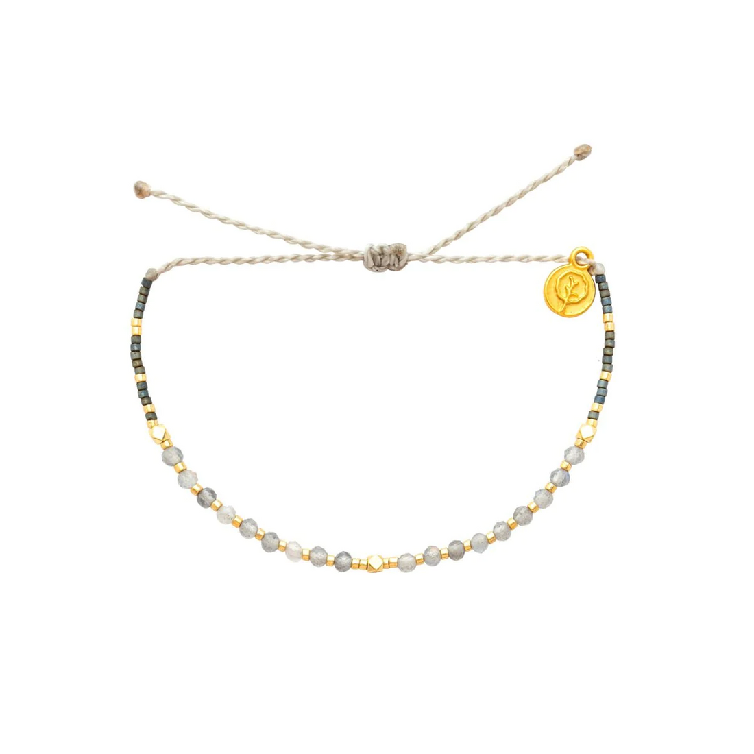 Labradorite Beaded Bracelet