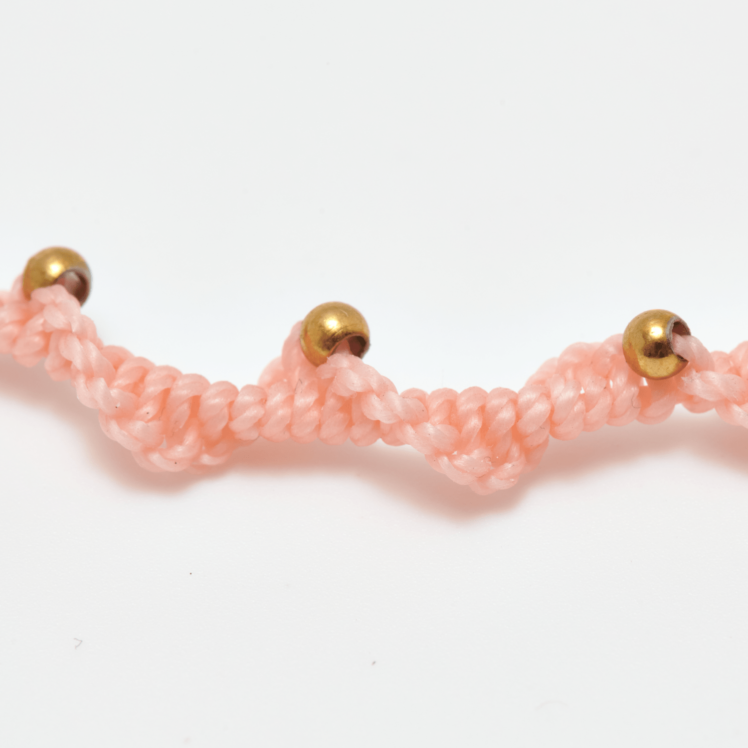 Macrame & Beads Bracelet