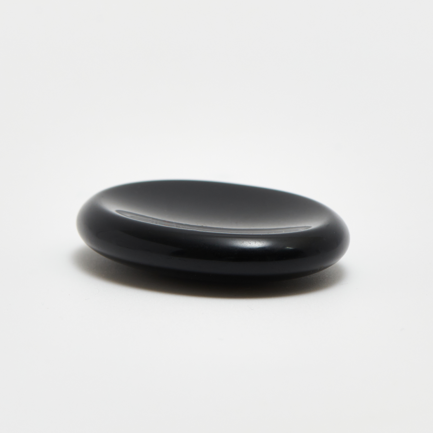 Obsidian Worry Stone