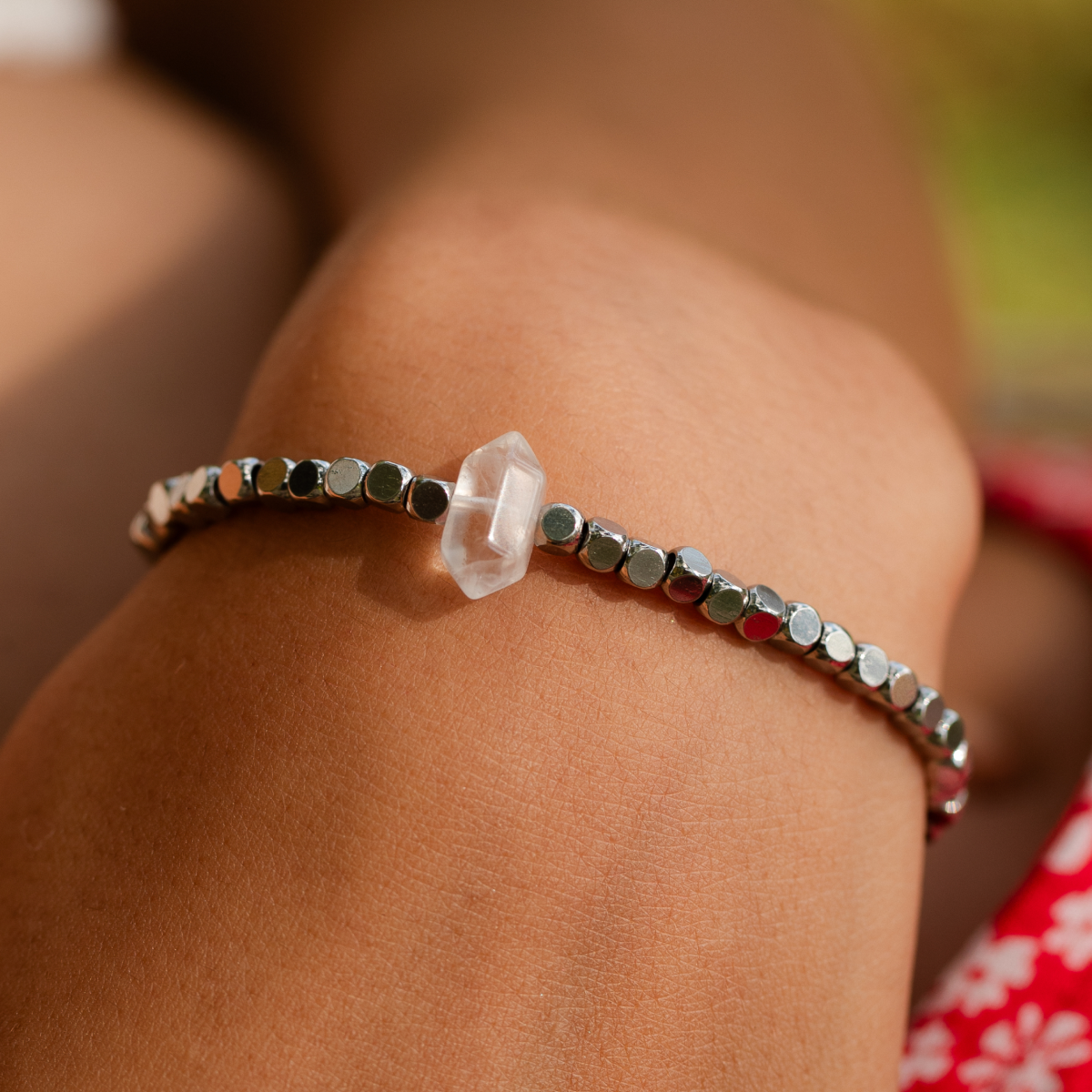 Quartz Hex Bracelet