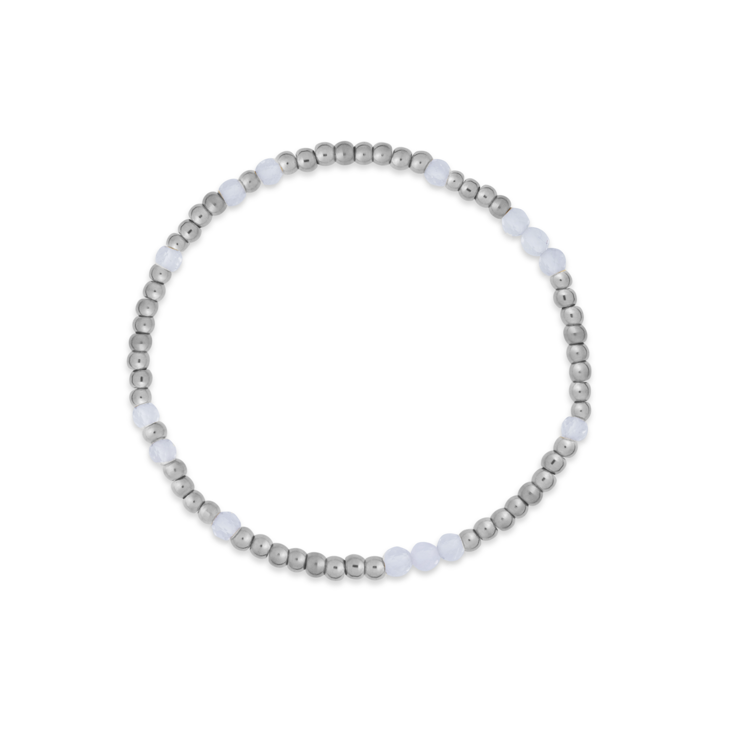 Clear Quartz Stretch Bracelet