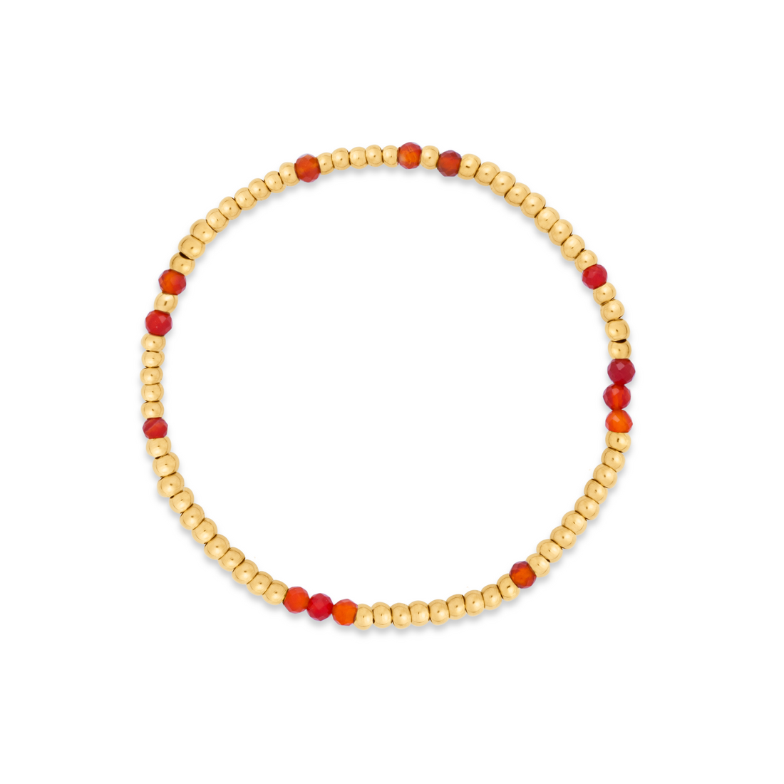 Red Carnelian Stretch Bracelet