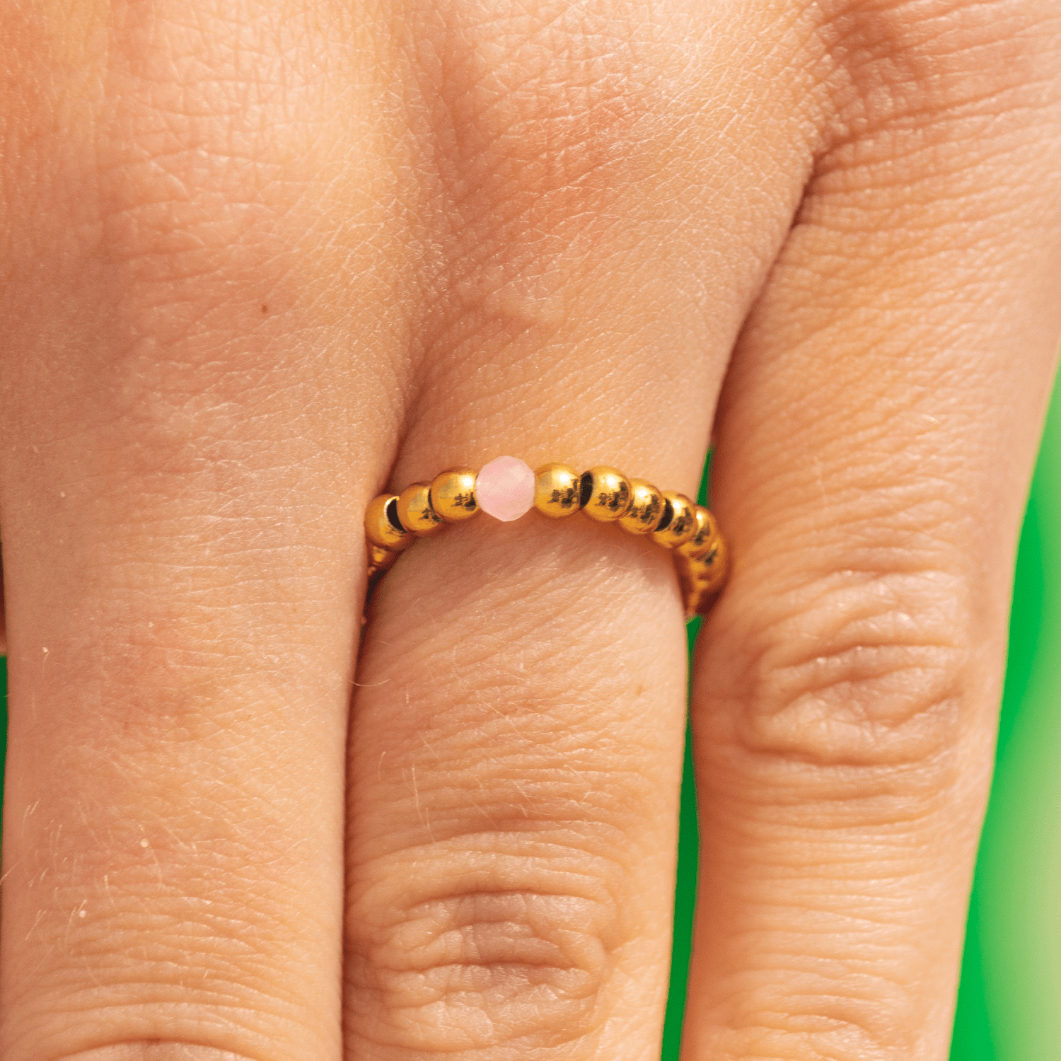 Rose Quartz Ring