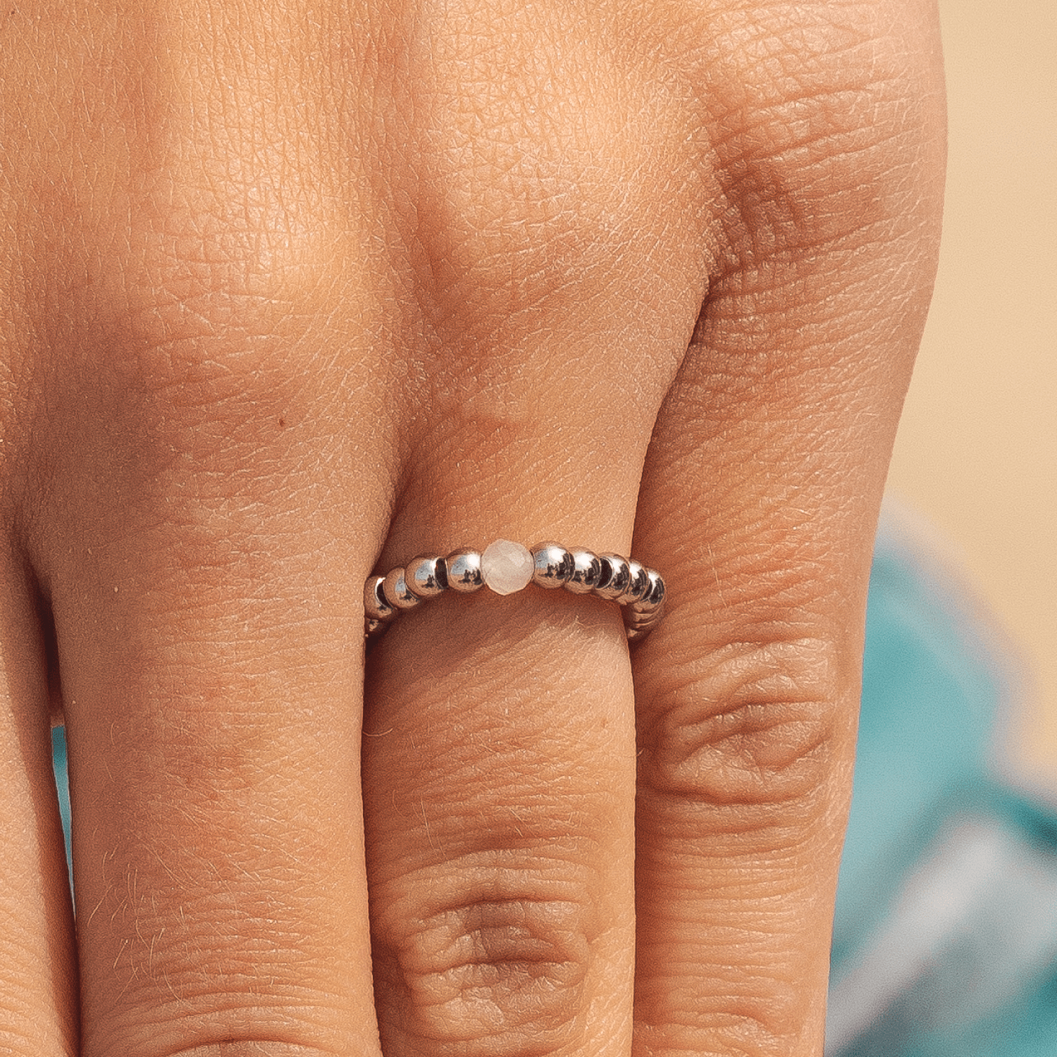 Rose Quartz Ring