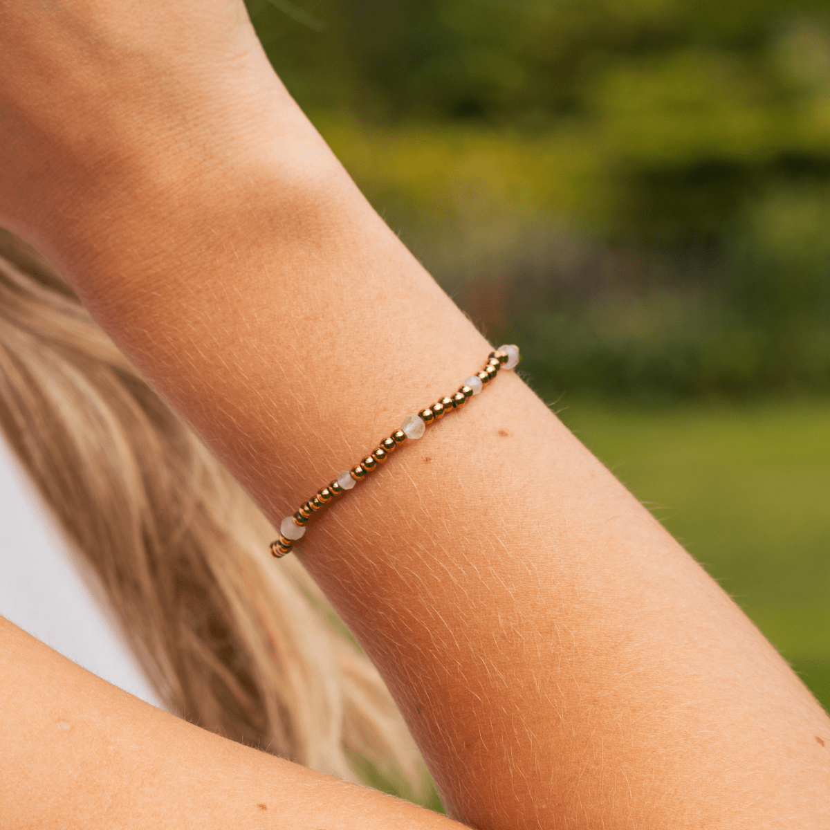 Rose Quartz Stretch Bracelet