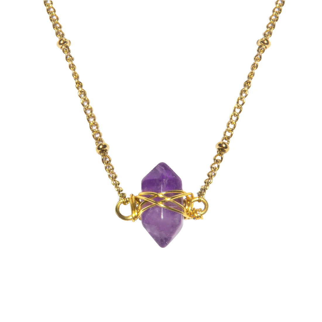 Amethyst Healing Necklace