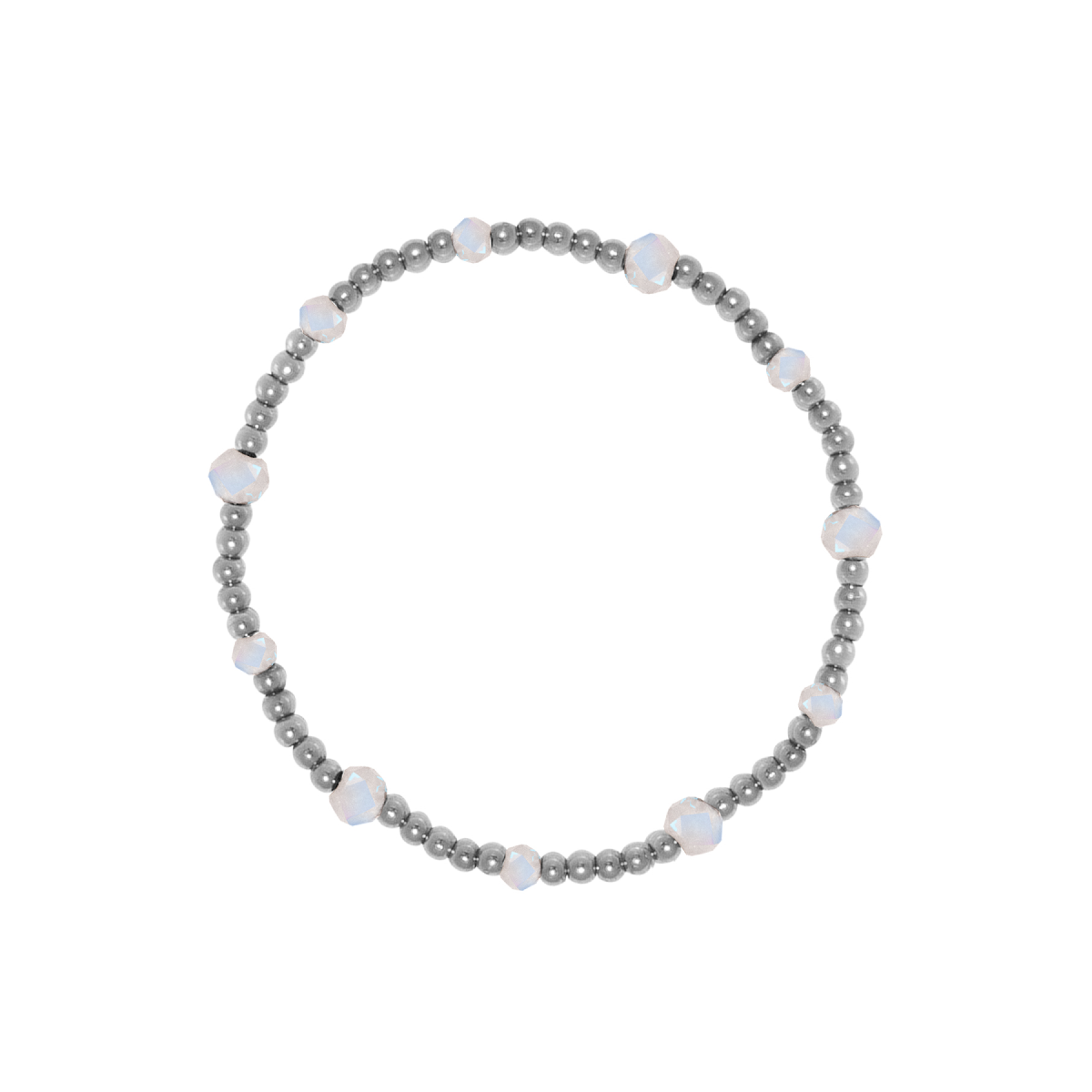 Birthstone Bracelet Silver