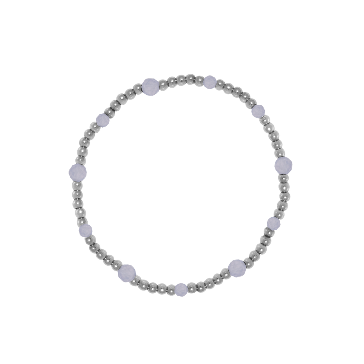 Birthstone Bracelet Silver