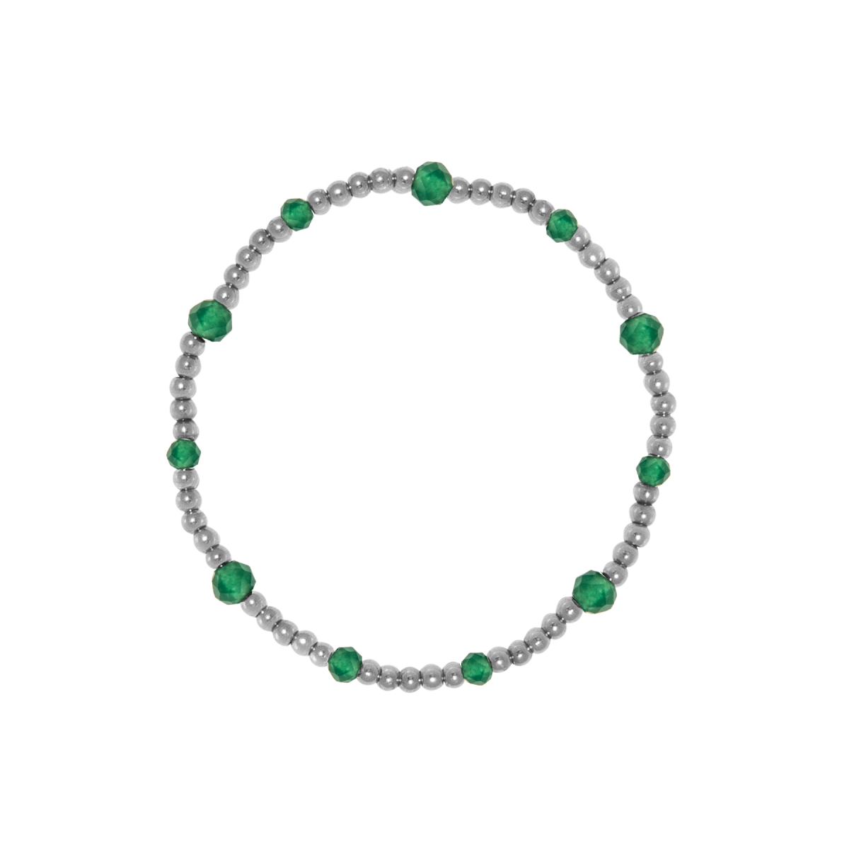 Birthstone Bracelet Silver
