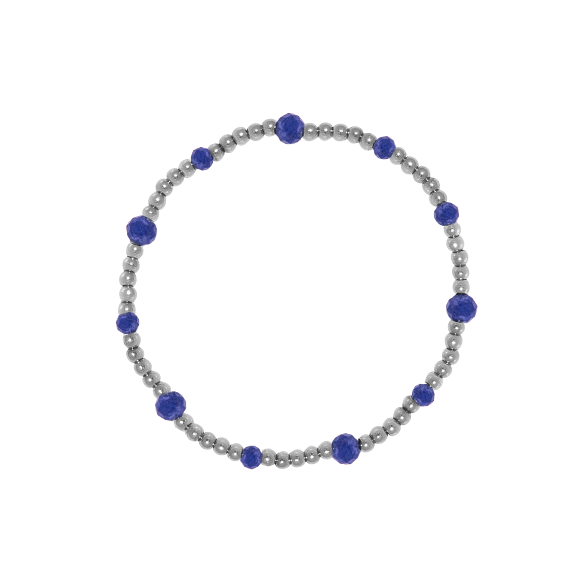 Birthstone Bracelet Silver