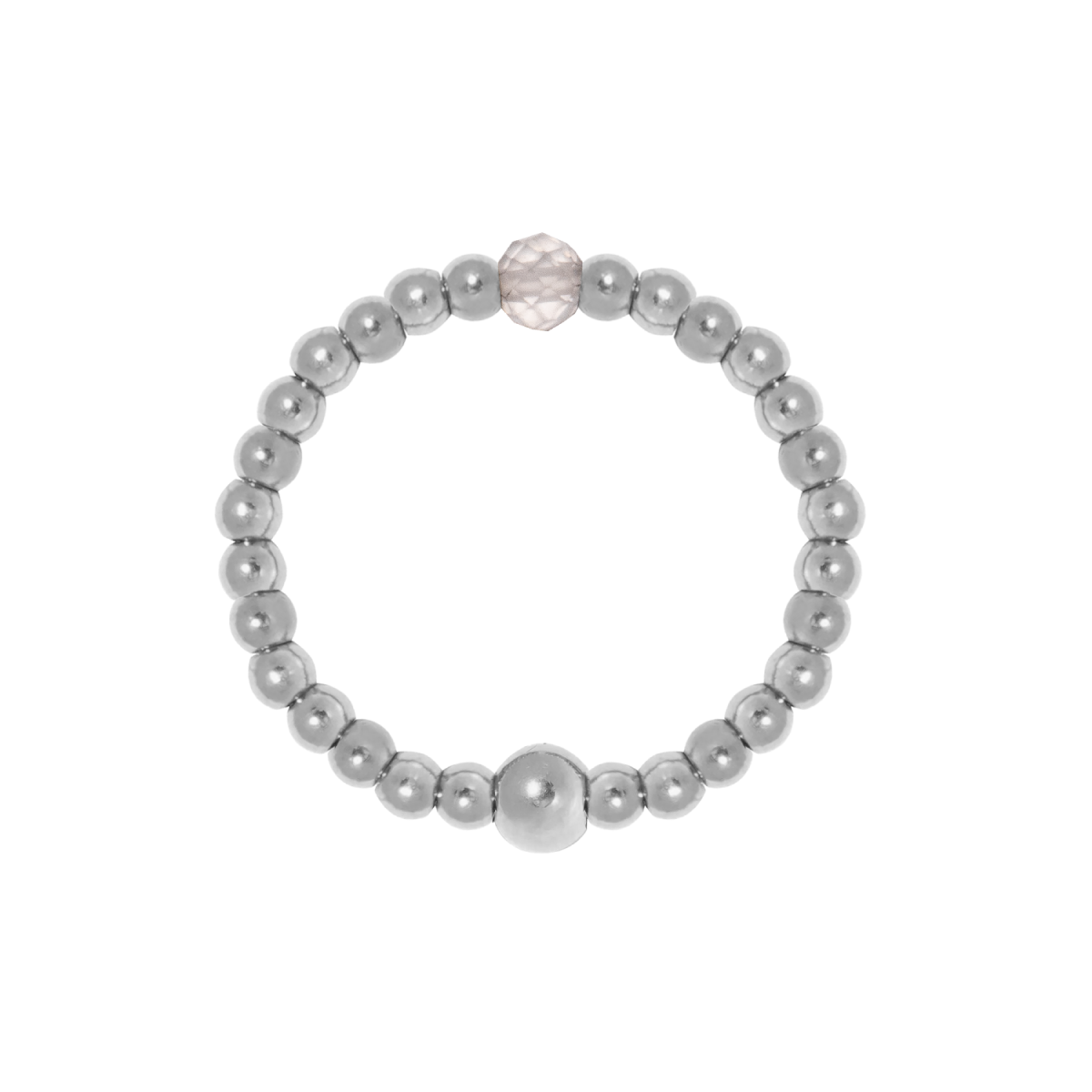 Birthstone Ring Silver