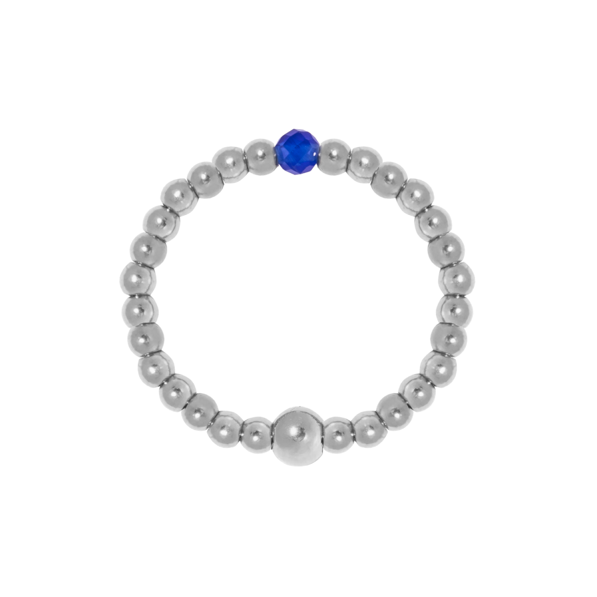Birthstone Ring Silver
