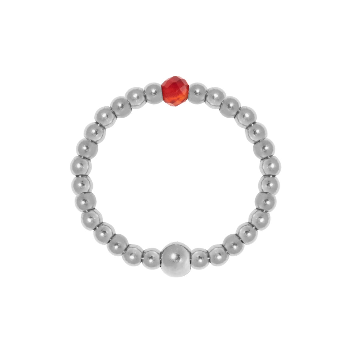 Birthstone Ring Silver