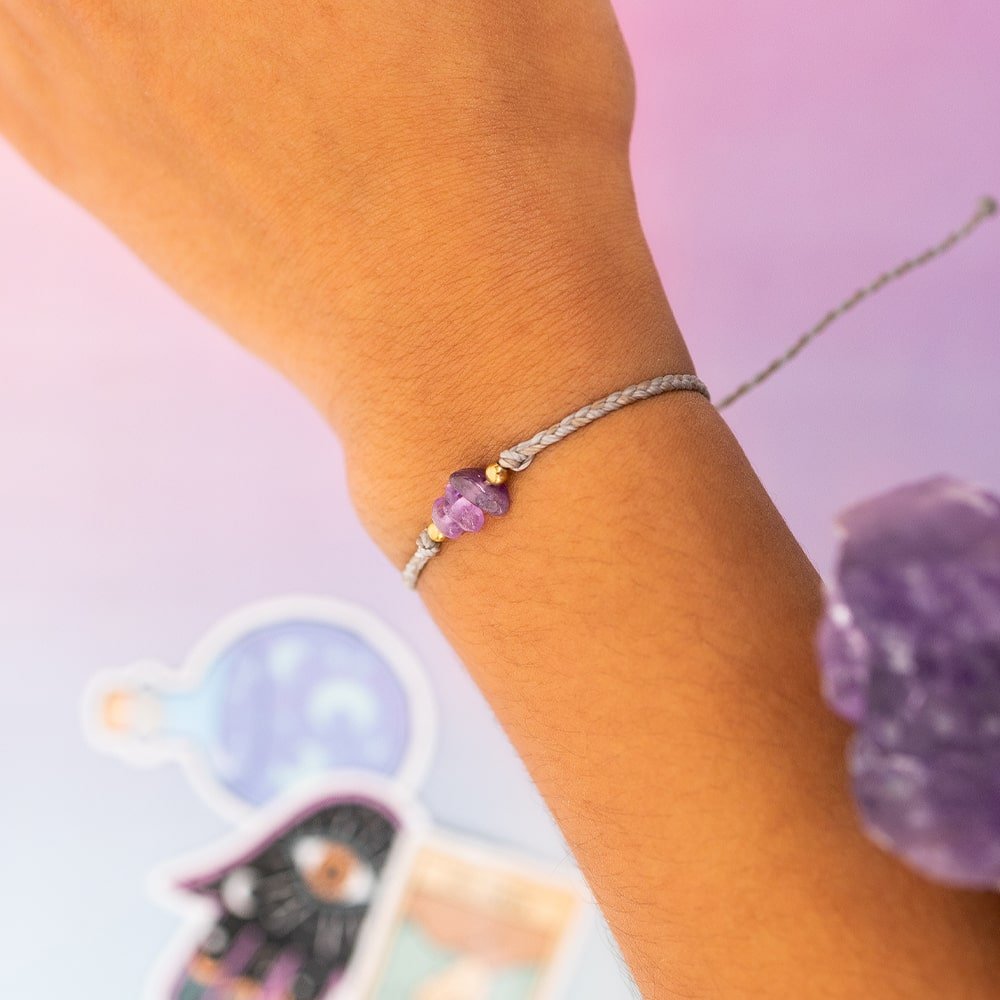 Amethyst Chip Bracelet - ISLA IDA™