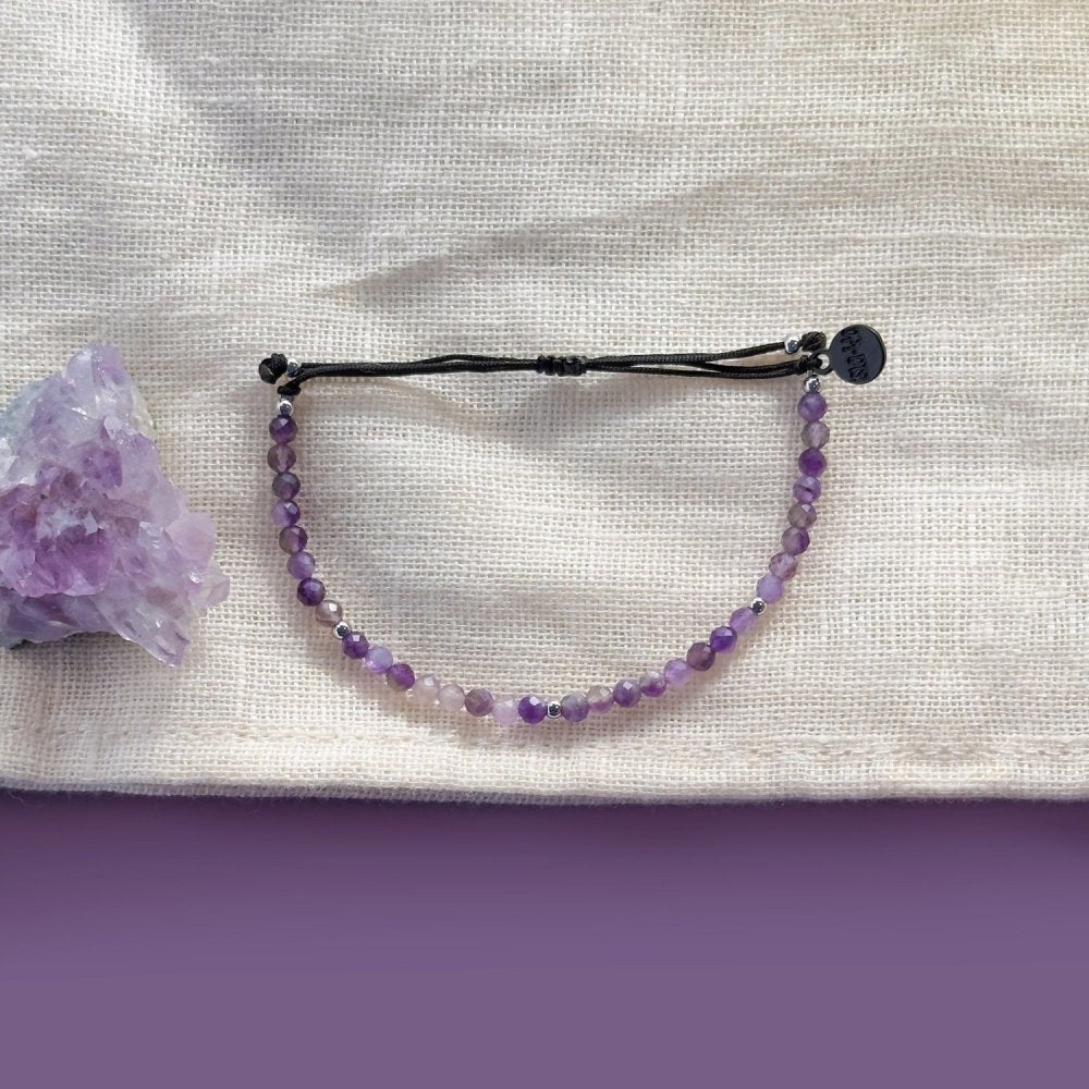 Amethyst Facet Bracelet - ISLA IDA™