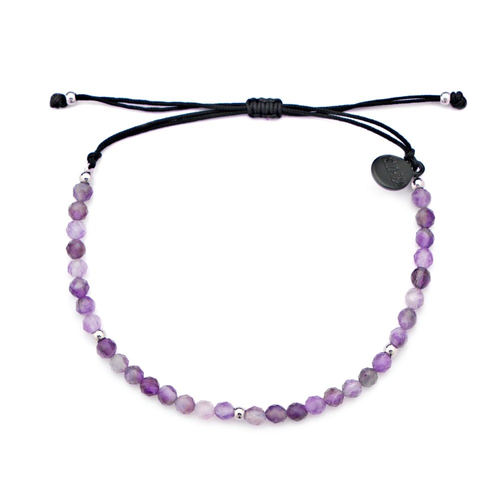 Amethyst Facet Bracelet - ISLA IDA™