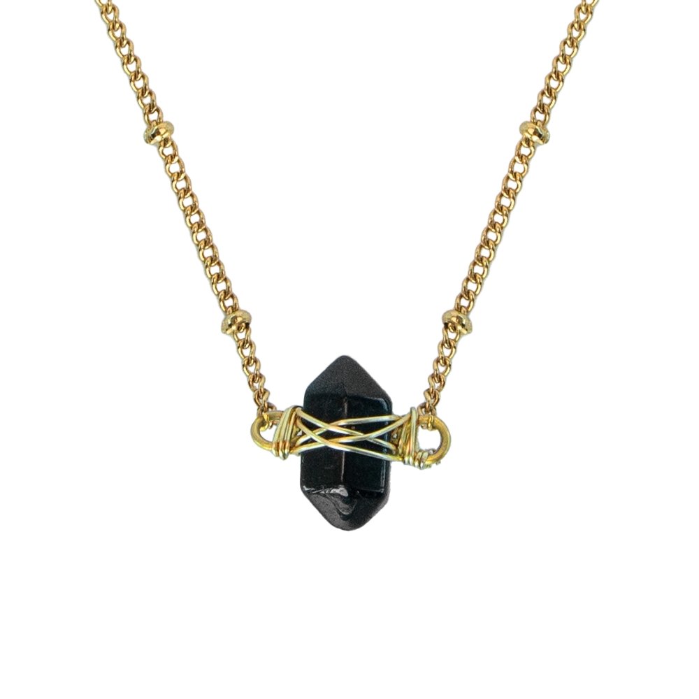 Black Healing Necklace - ISLA IDA™
